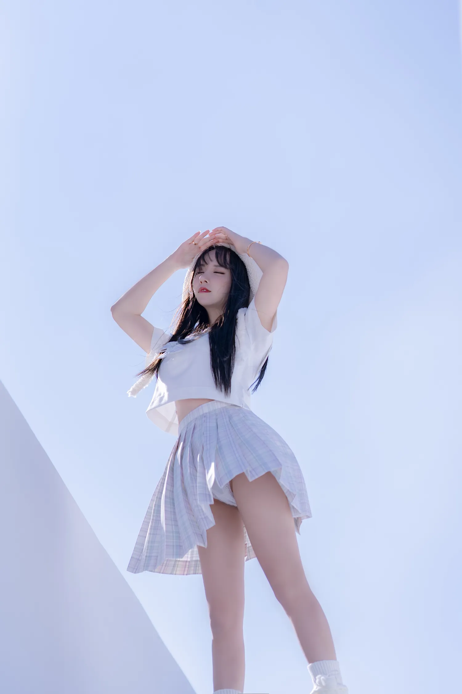 过期米线线喵 – NO.069 天台JK NO.0000