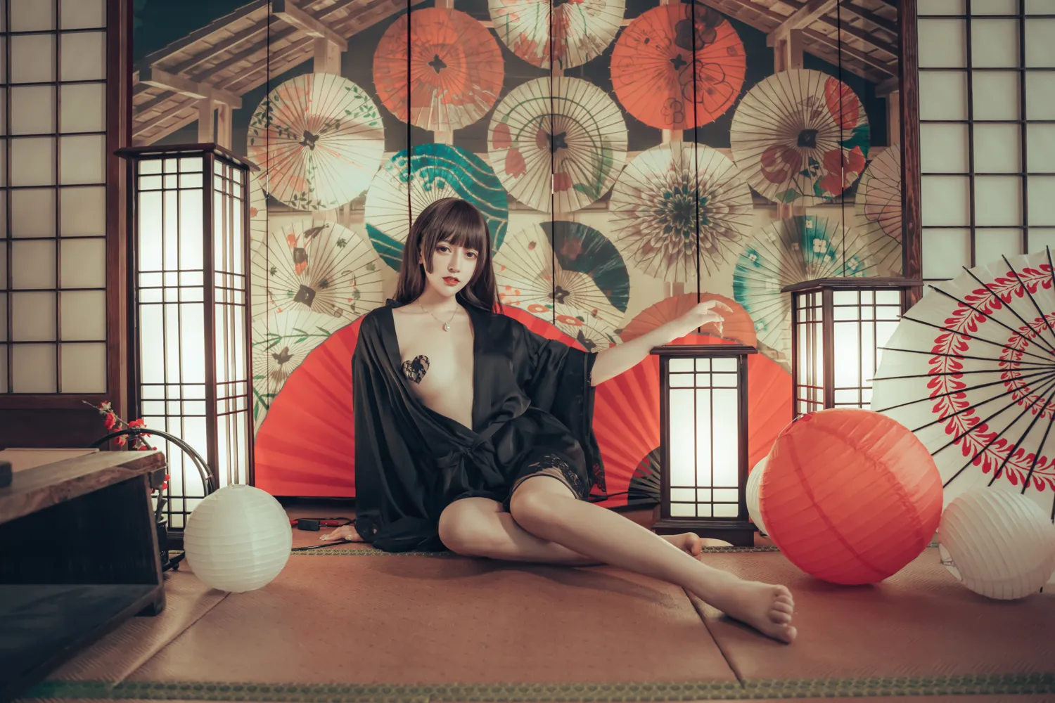 过期米线线喵 – NO.085 和风浴衣 NO.0000