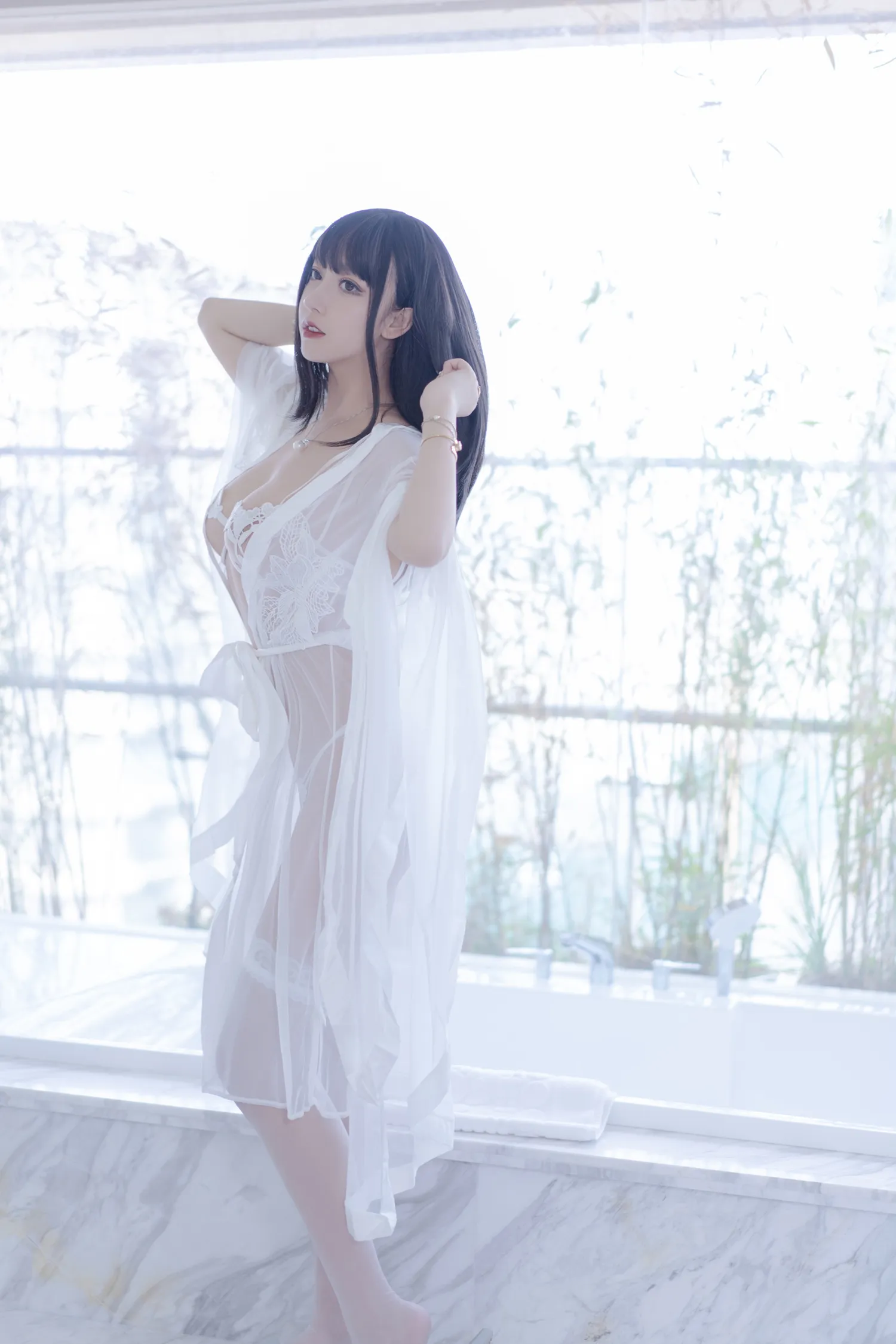 过期米线线喵 – NO.090 镂空内衣 NO.0000