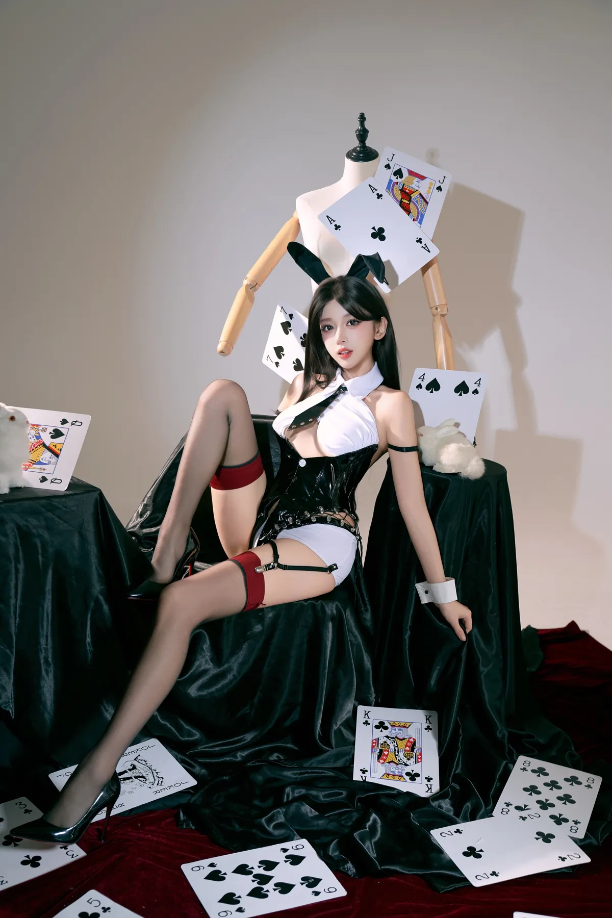 过期米线线喵 – NO.163 兔女郎 NO.0000