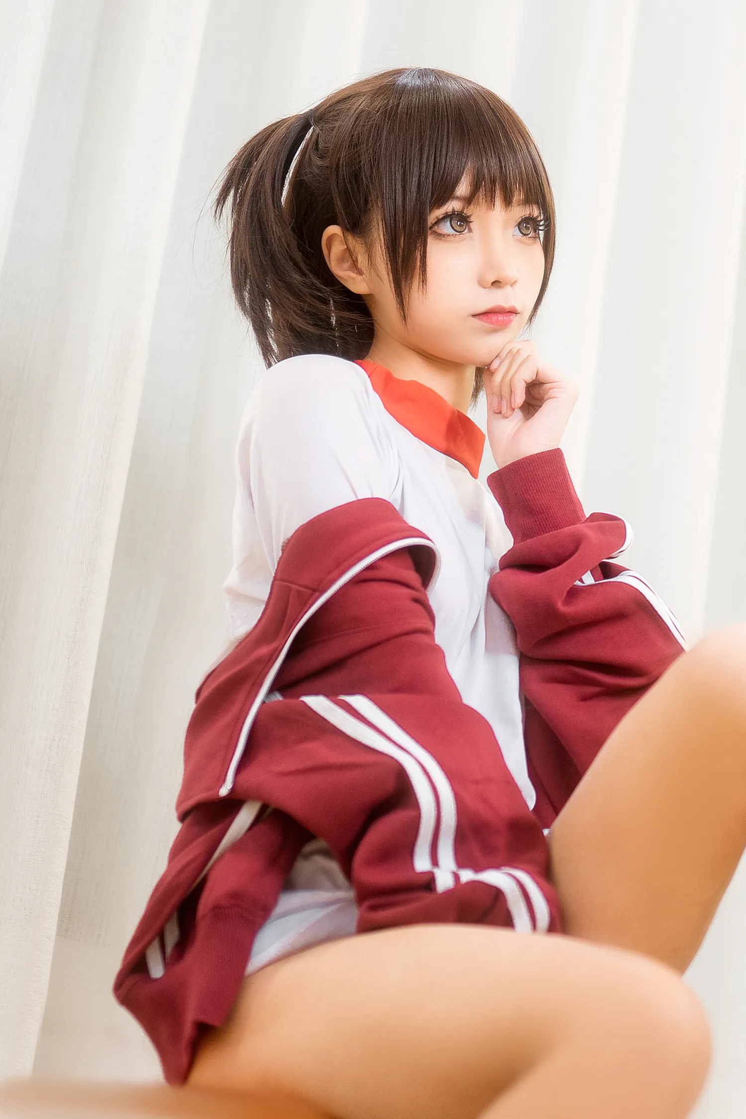 蠢沫沫 – NO.033 体操服红 NO.0000