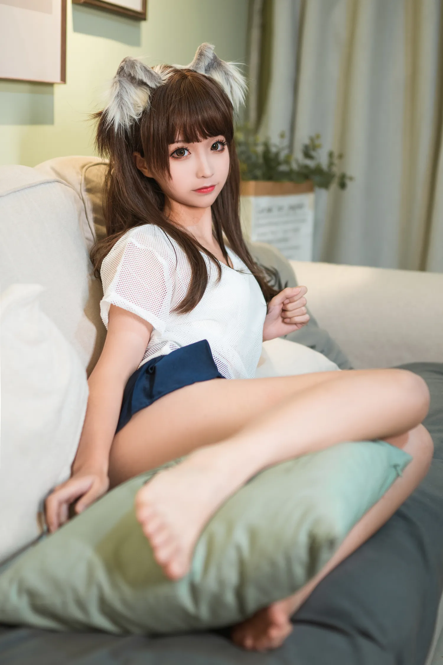 蠢沫沫 – NO.046 短裙猫耳 NO.0000