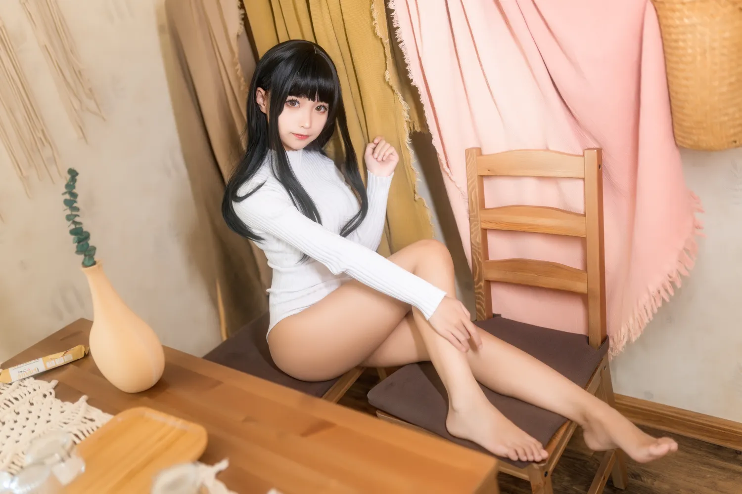 蠢沫沫 – NO.066 连体毛衣 NO.0000
