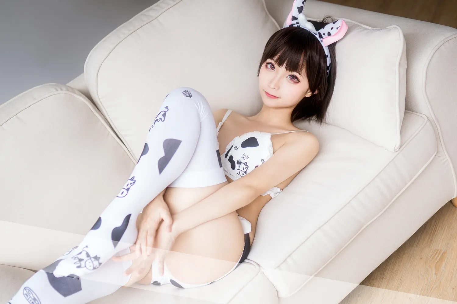 蠢沫沫 – NO.067 奶牛比基尼 NO.0000