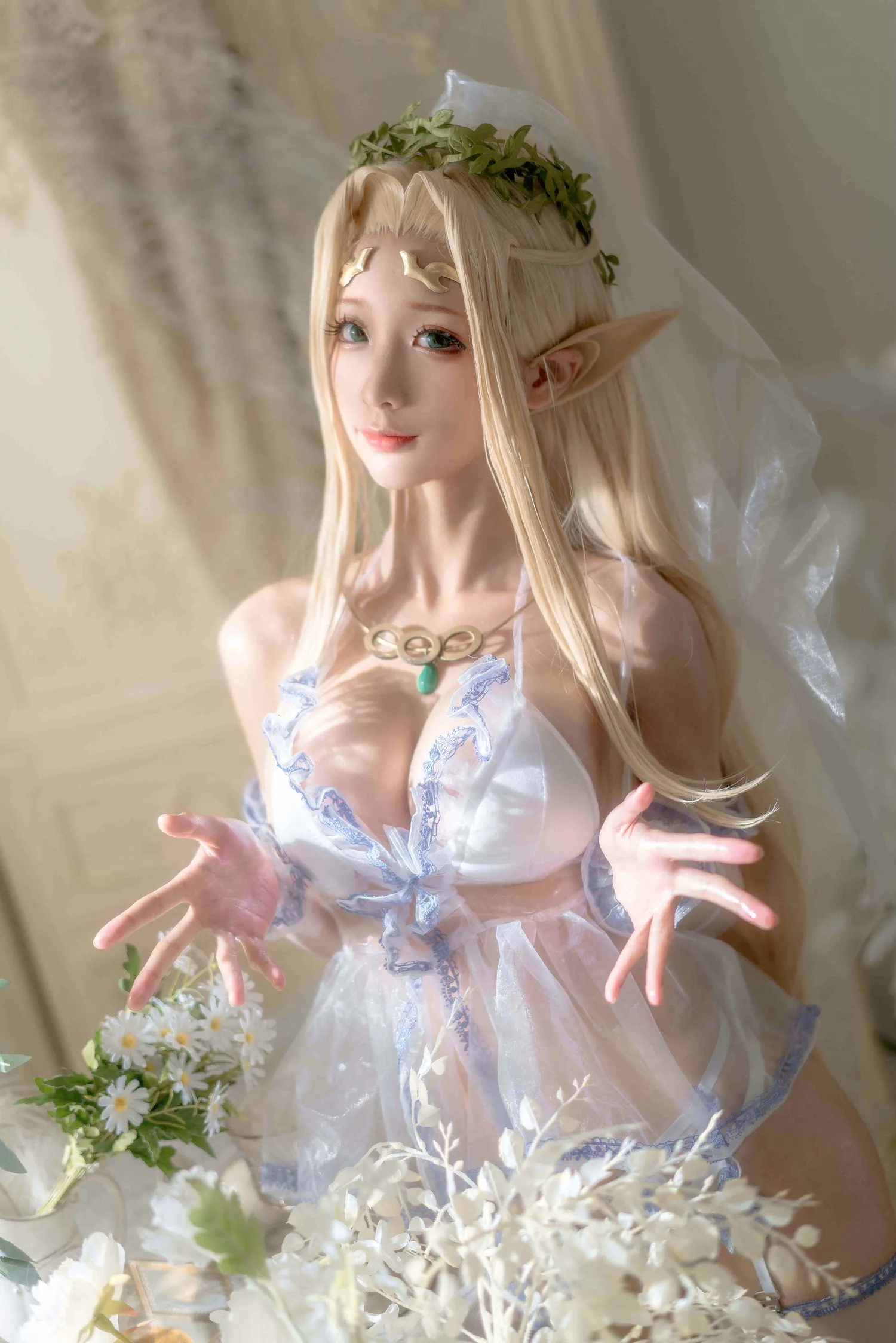 蠢沫沫 – NO.119_001 白精灵婚纱 NO.0000