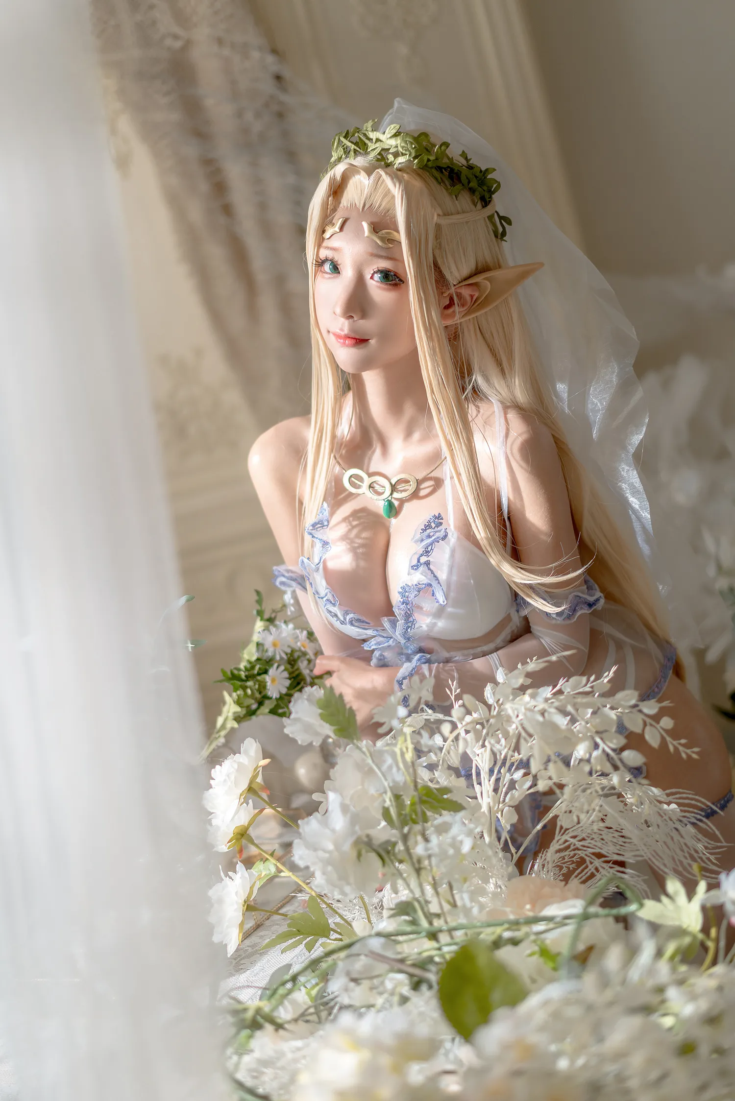 蠢沫沫 – NO.119_001 白精灵婚纱 NO.0000