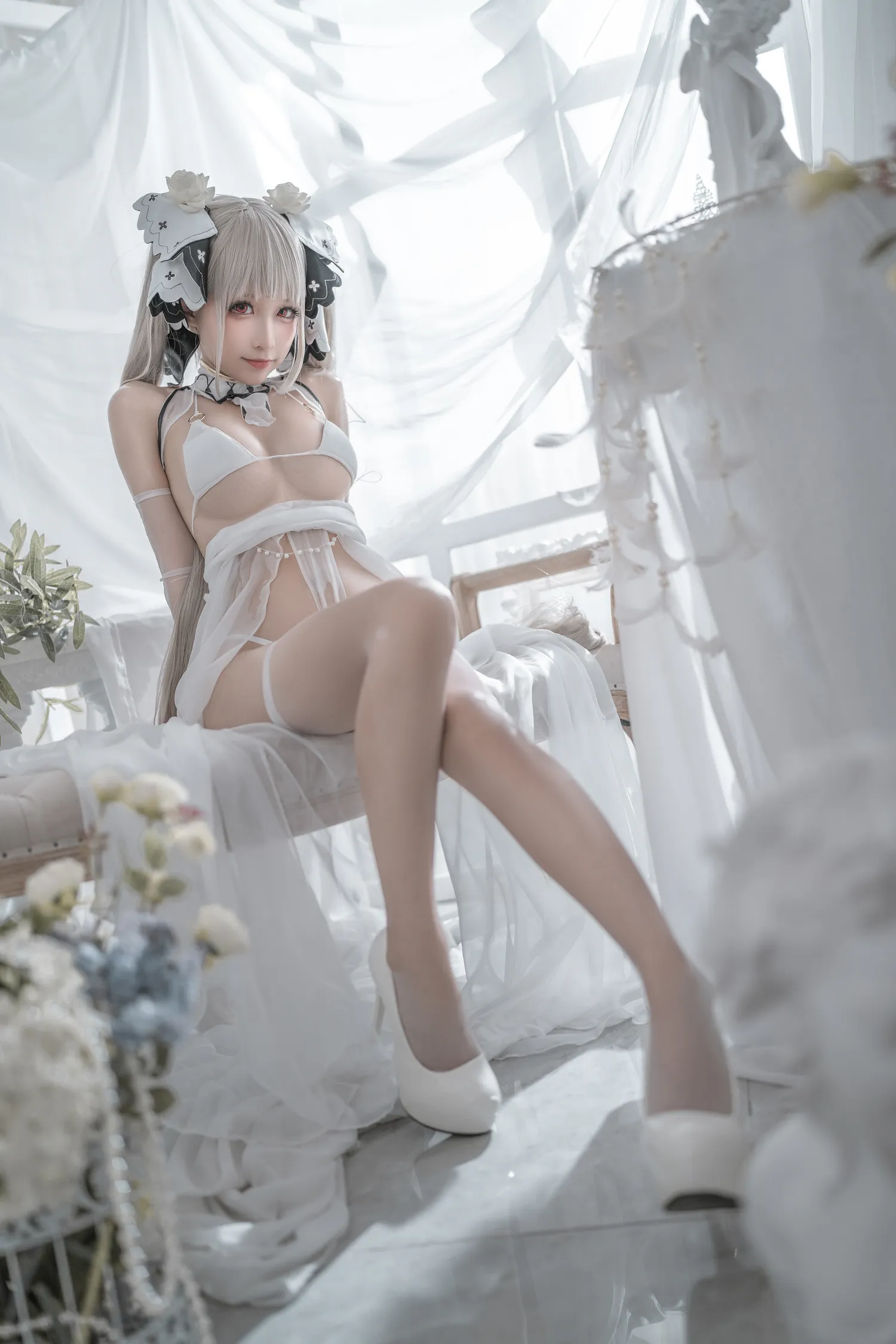 蠢沫沫 – NO.133 可畏 婚纱 NO.0000