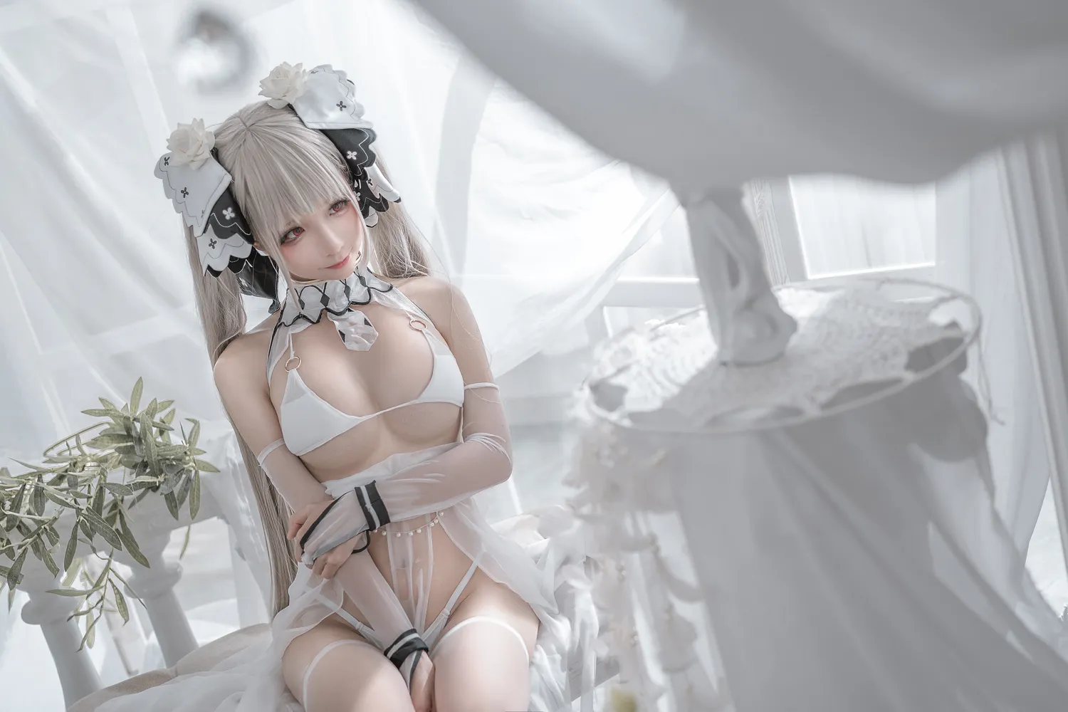 蠢沫沫 – NO.133 可畏 婚纱 NO.0000