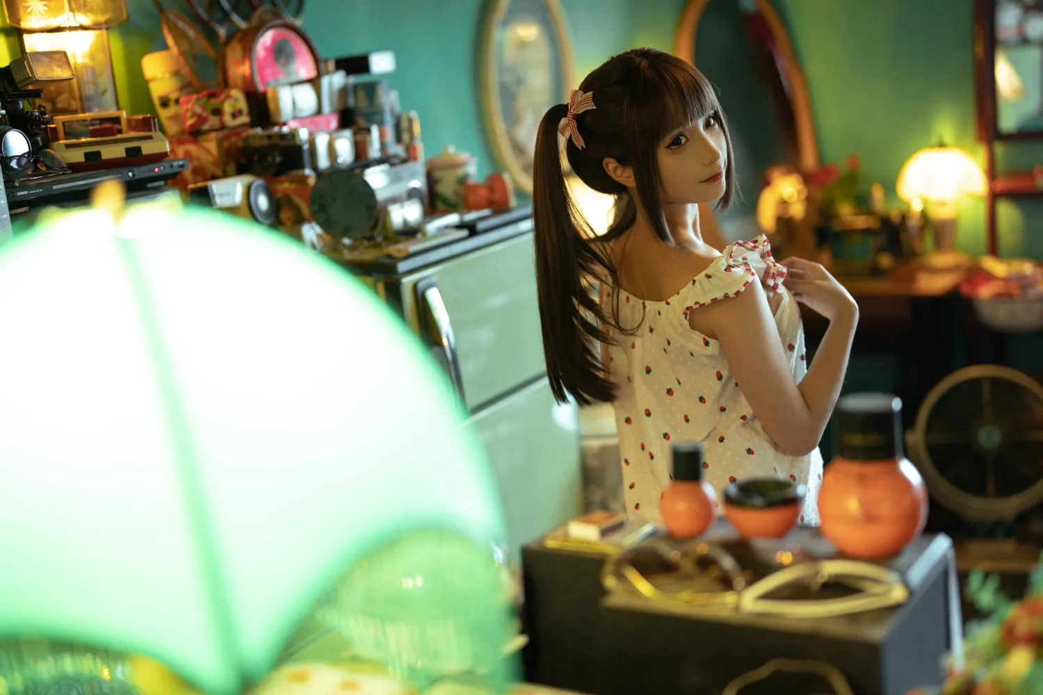 蠢沫沫 – NO.185 红格子 NO.0000