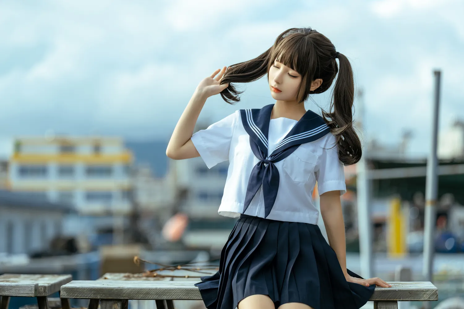 蠢沫沫 – NO.211 海风 NO.0000