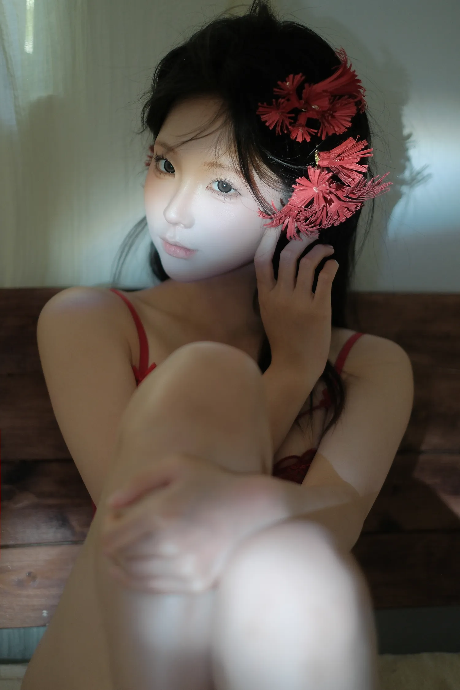 蠢沫沫 – NO.322 皮皮 红 NO.0000