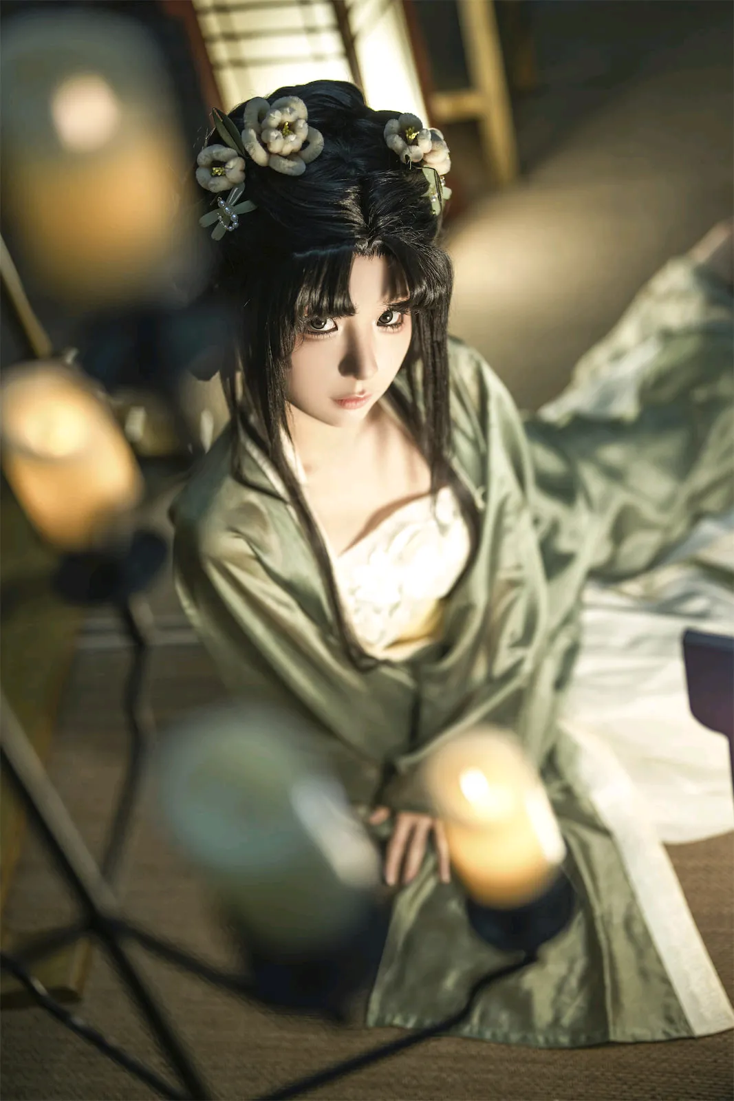 蠢沫沫 – NO.326_004 绿绒花 NO.0000