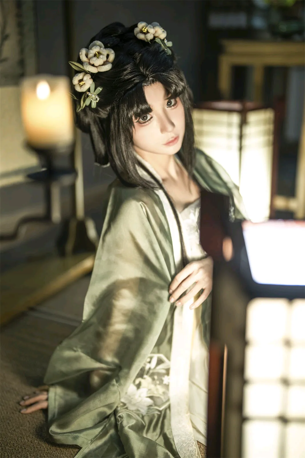 蠢沫沫 – NO.326_004 绿绒花 NO.0000