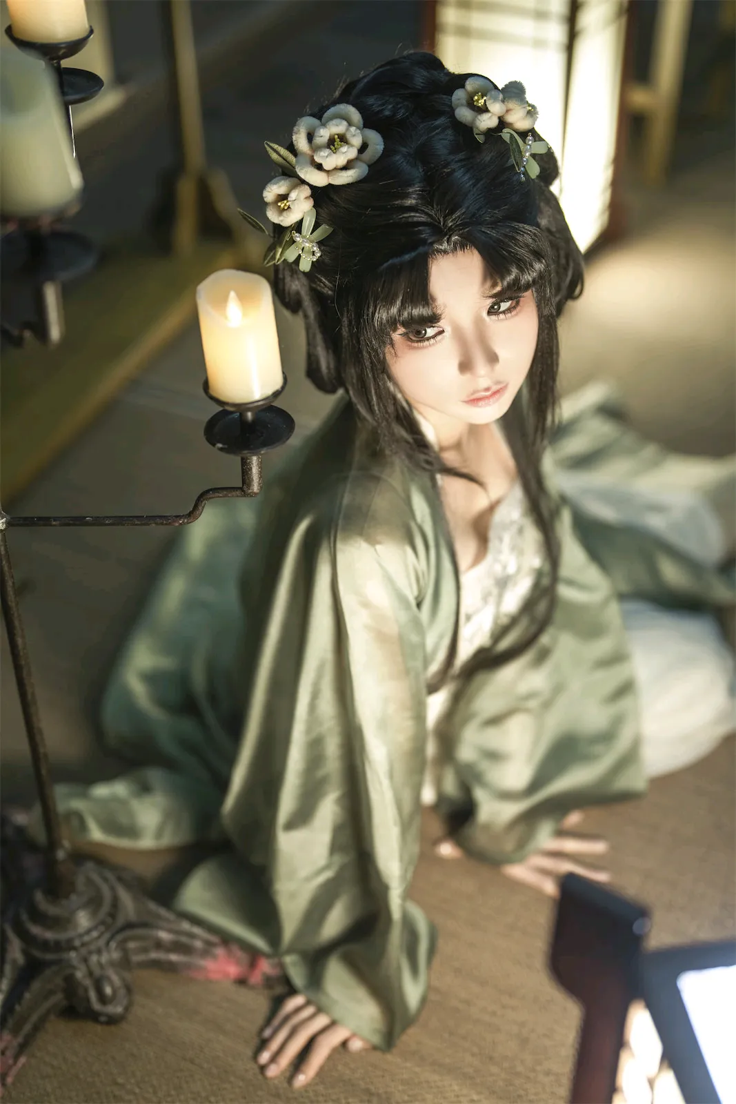 蠢沫沫 – NO.326_004 绿绒花 NO.0000