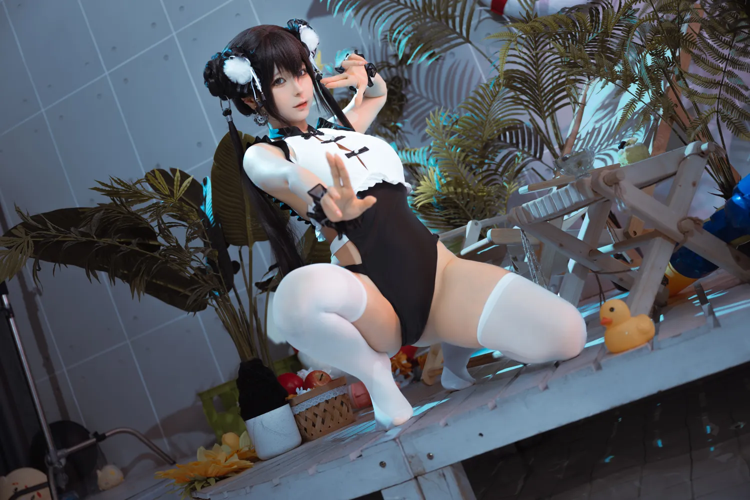 蠢沫沫 – NO.334 熊猫娘 NO.0000