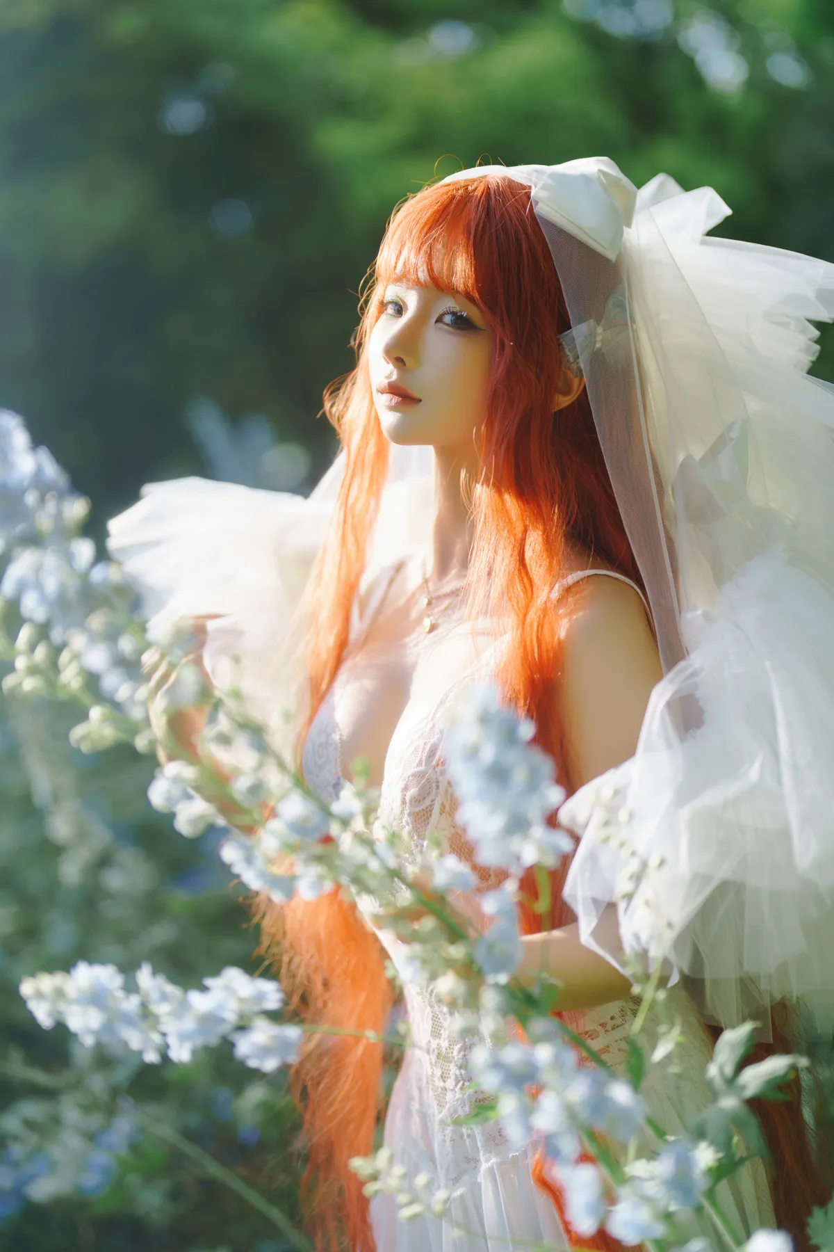 蠢沫沫 – NO.372 花丛婚纱 NO.0000