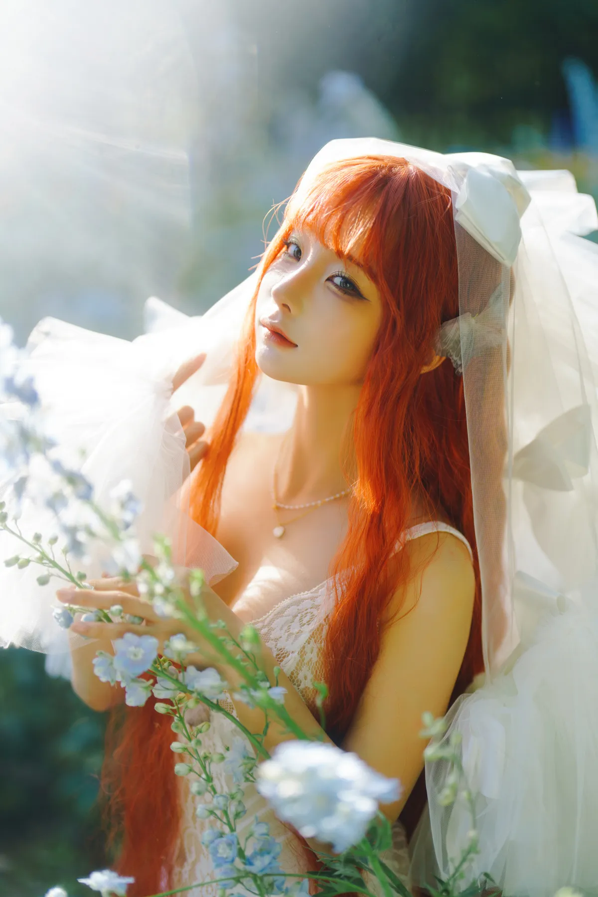 蠢沫沫 – NO.372 花丛婚纱 NO.0000