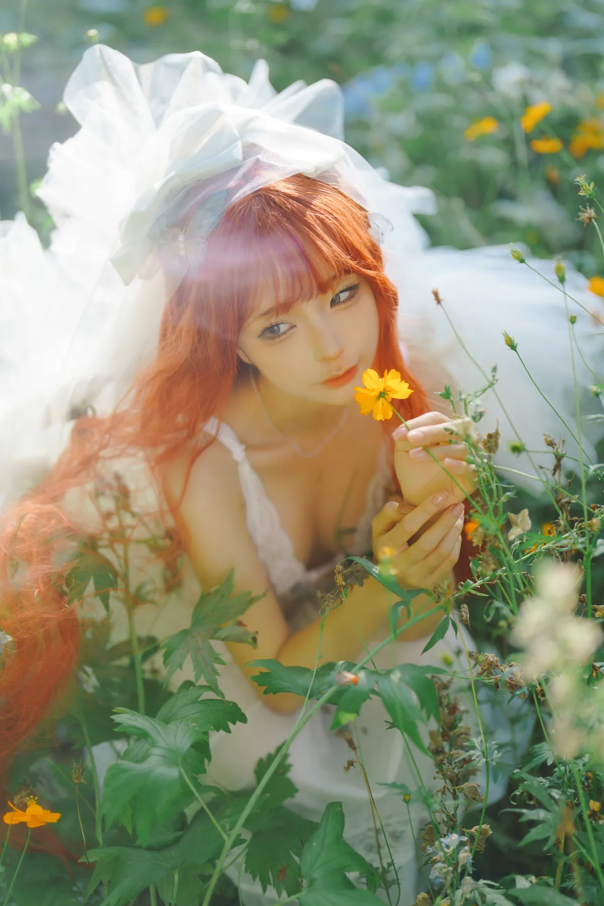 蠢沫沫 – NO.372 花丛婚纱 NO.0000