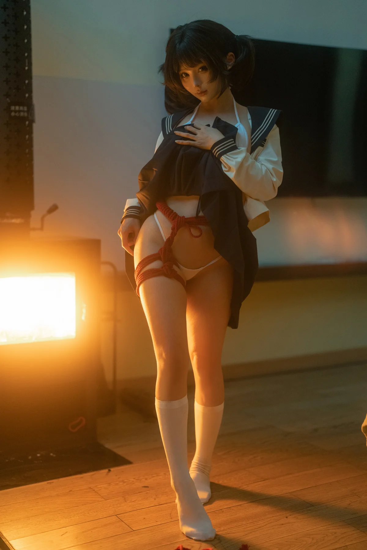 蠢沫沫 NO.383 红绳 NO.0000