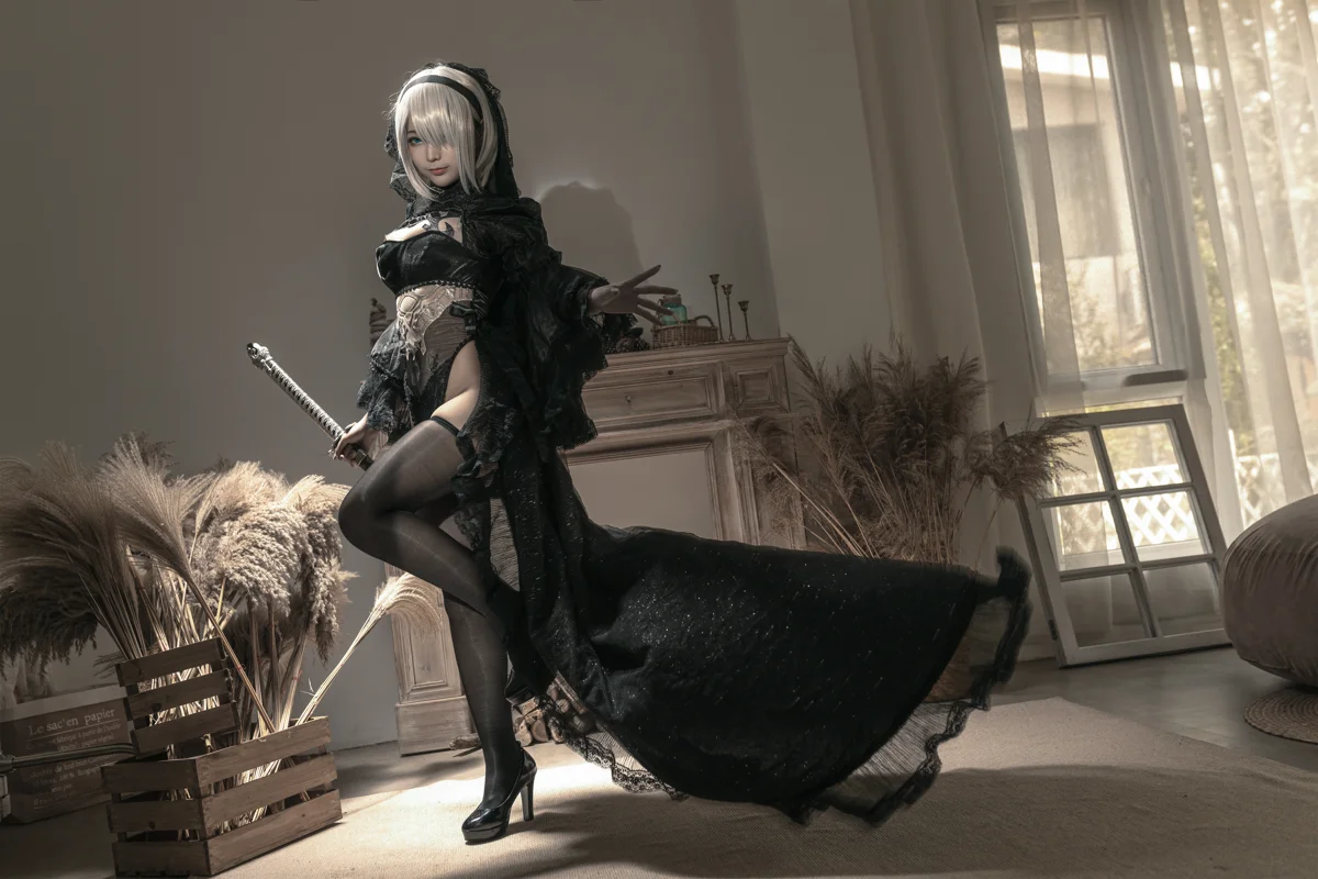 NO.094 – 尼尔纪元 黑花嫁 [20P-237M] NO.0000