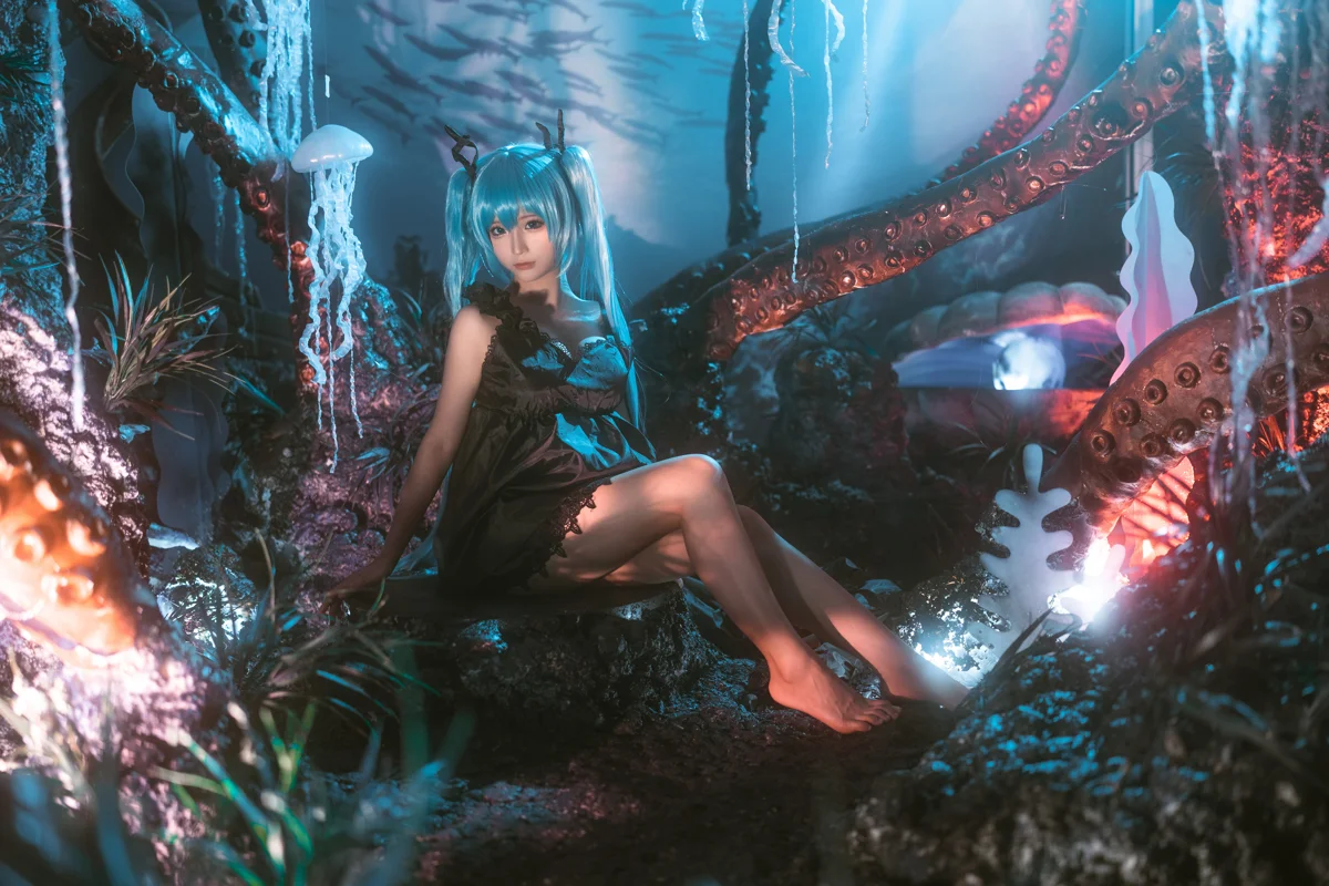 NO.190 - 深海少女 [44P-431M]-团子研究社