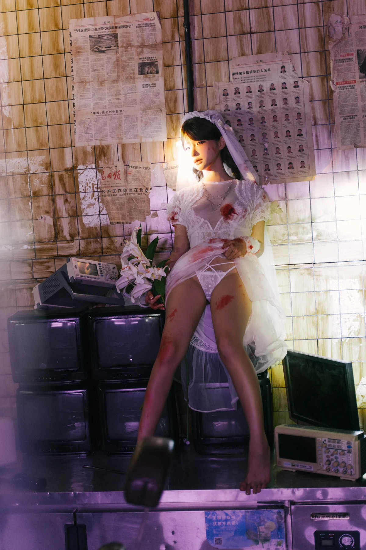 NO.322 – 废墟新娘 [133P-1317M] NO.0000