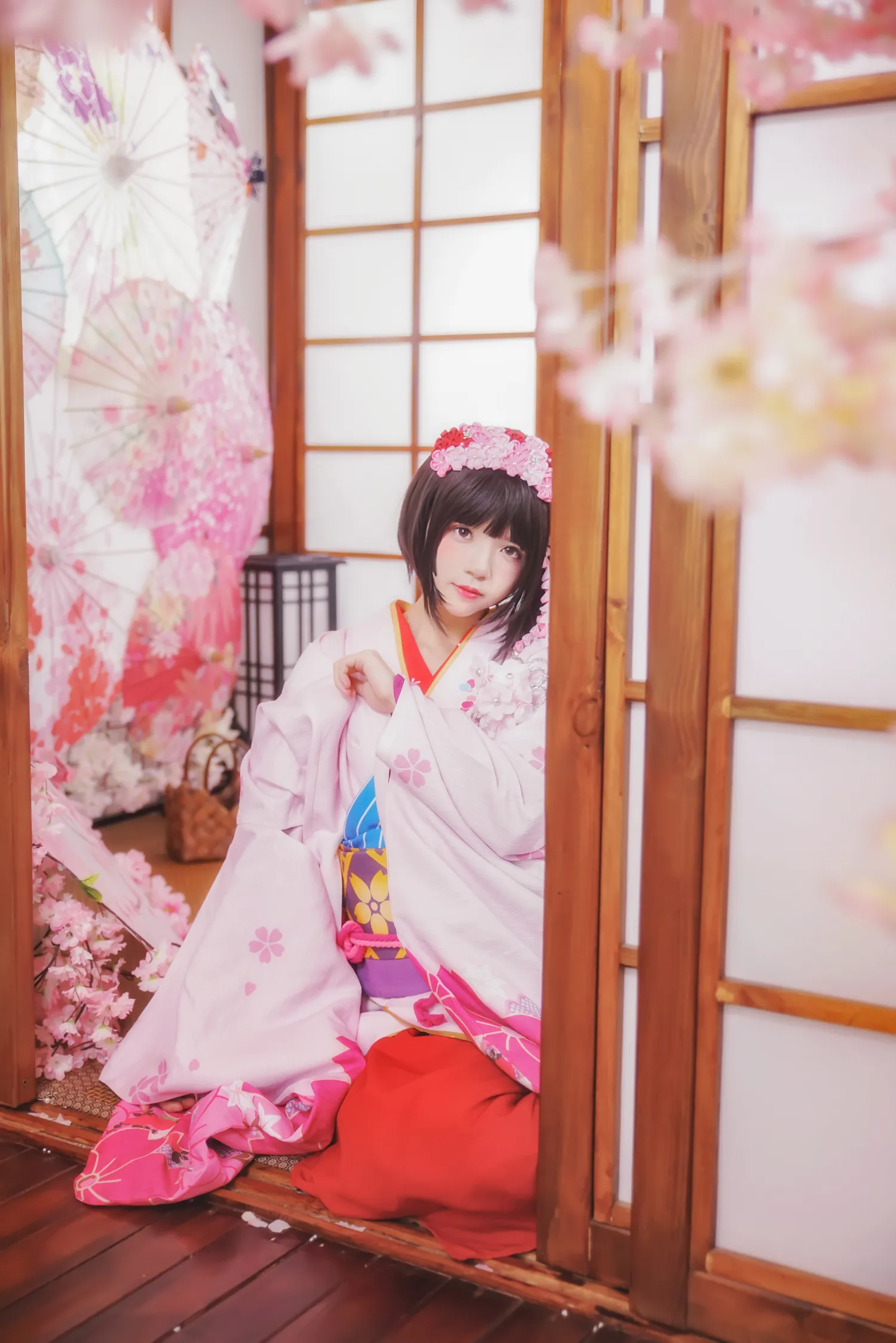 桜桃喵 – NO.008 加藤惠 和服 NO.0000