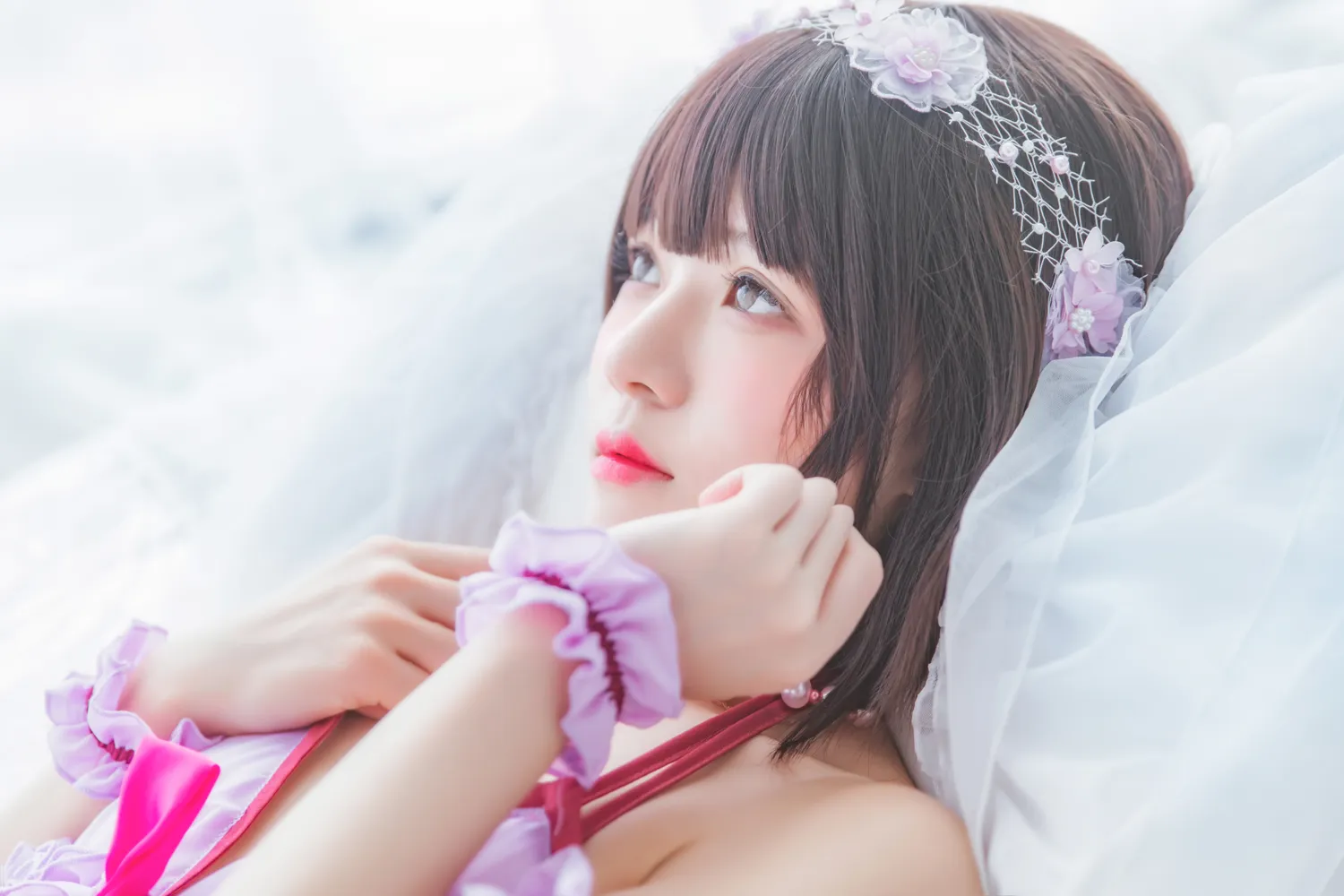 桜桃喵 – NO.011 加藤惠 小睡裙 NO.0000