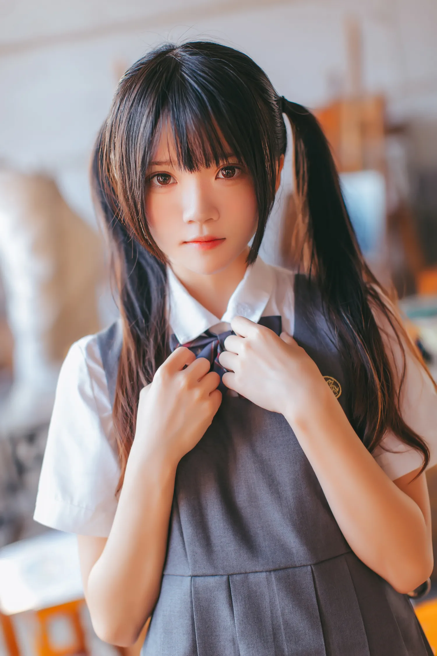 桜桃喵 – NO.020 画室少女 NO.0000
