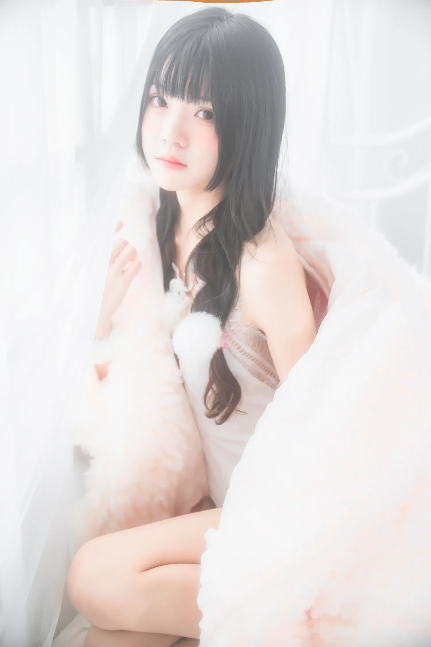 桜桃喵 – NO.044 冬眠 纯白私房 NO.0000