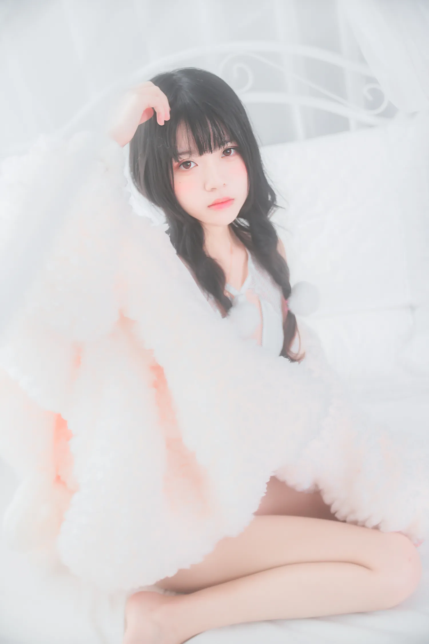 桜桃喵 – NO.044 冬眠 纯白私房 NO.0000