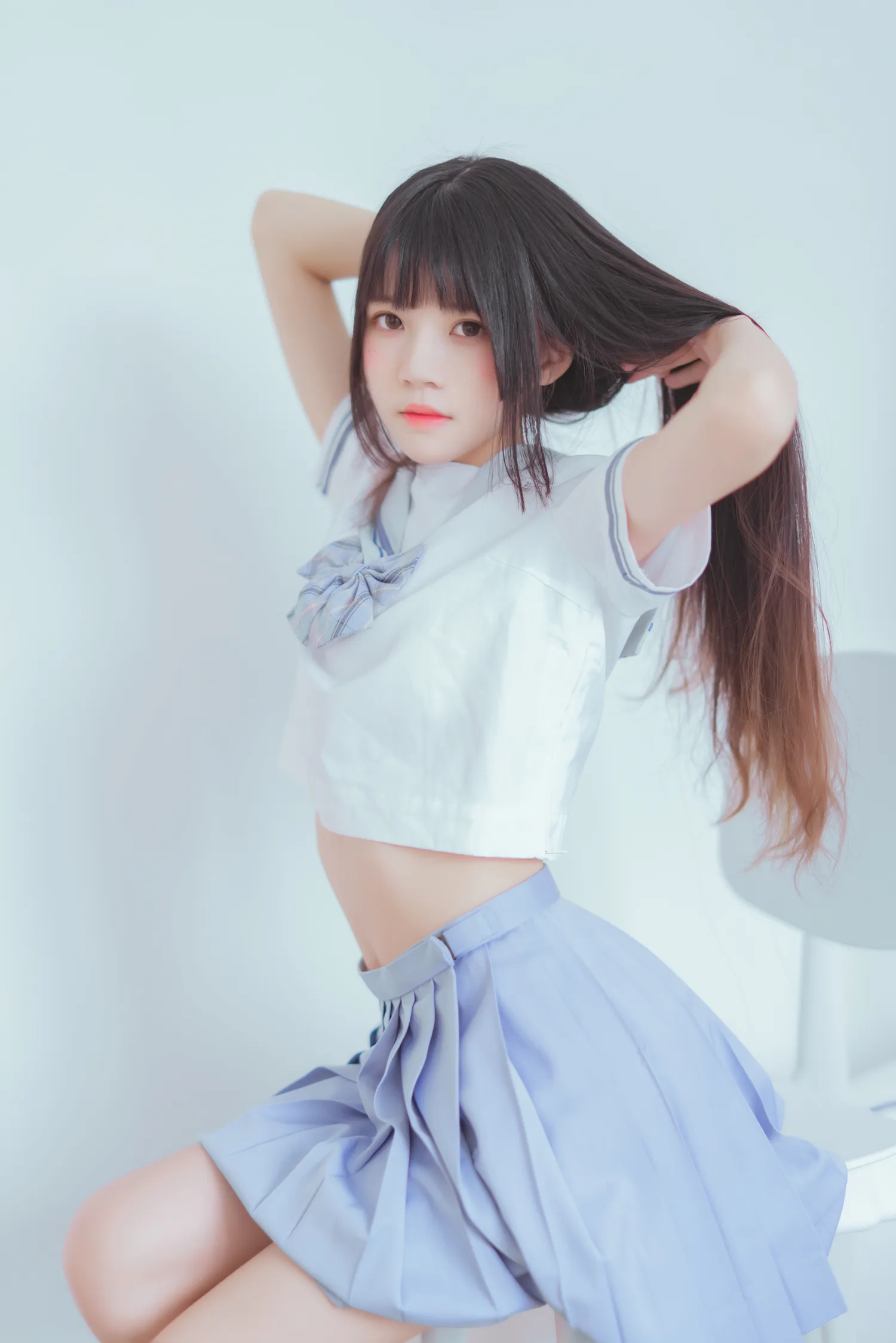桜桃喵 – NO.046 黑丝水手 NO.0000