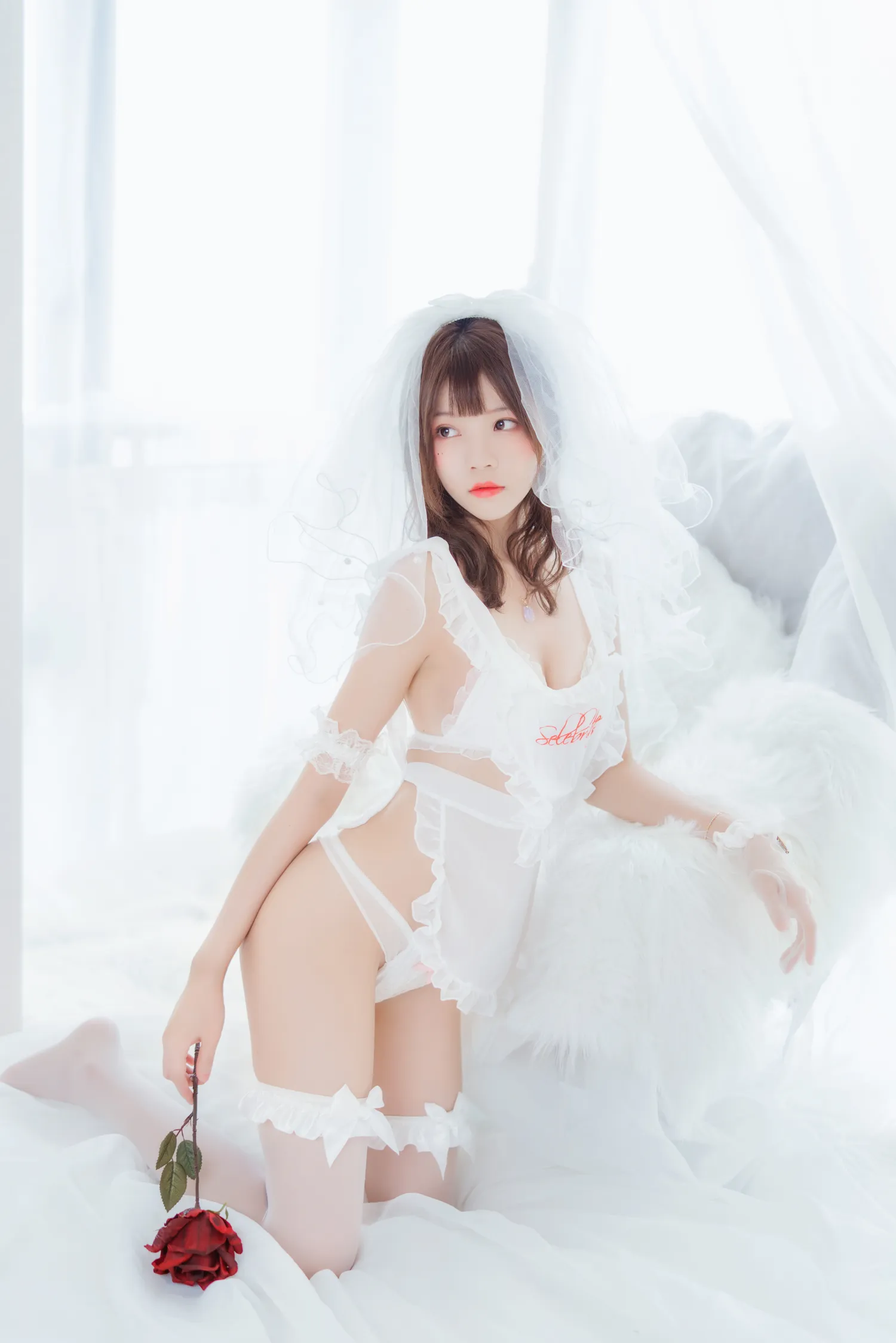 桜桃喵 – NO.058 轻纱 上 NO.0000