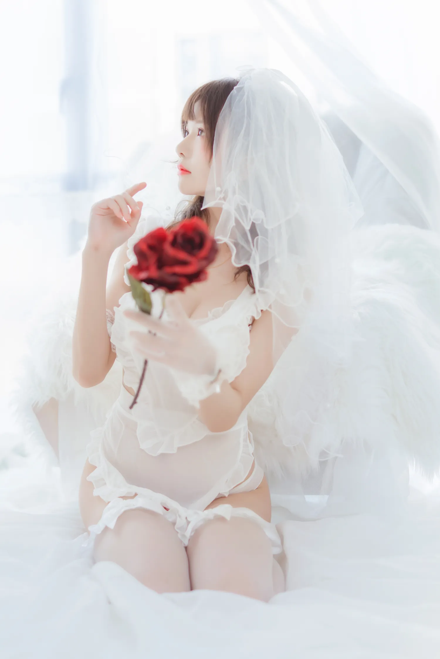 桜桃喵 – NO.058 轻纱 上 NO.0000