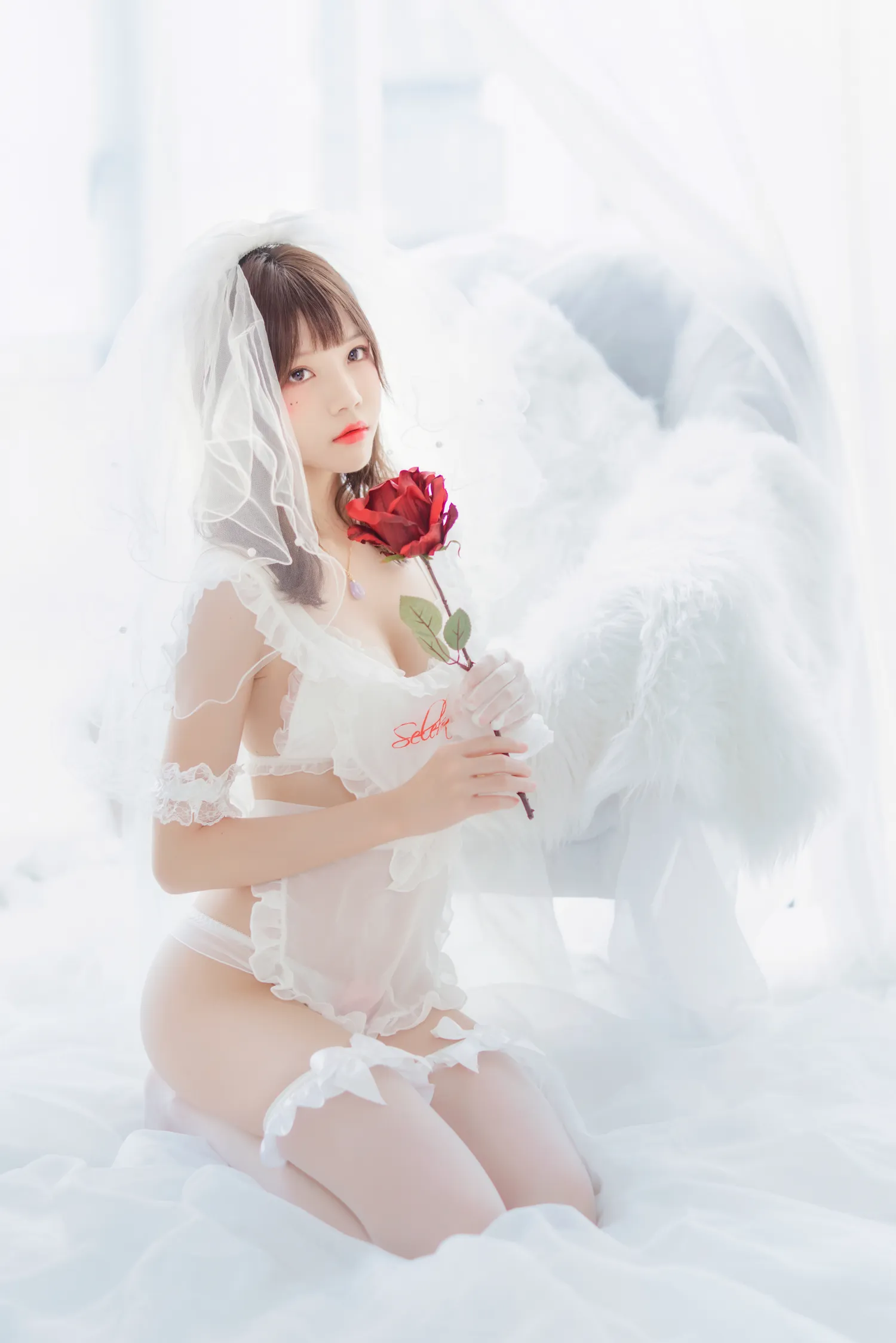 桜桃喵 – NO.060 轻纱 下 NO.0000