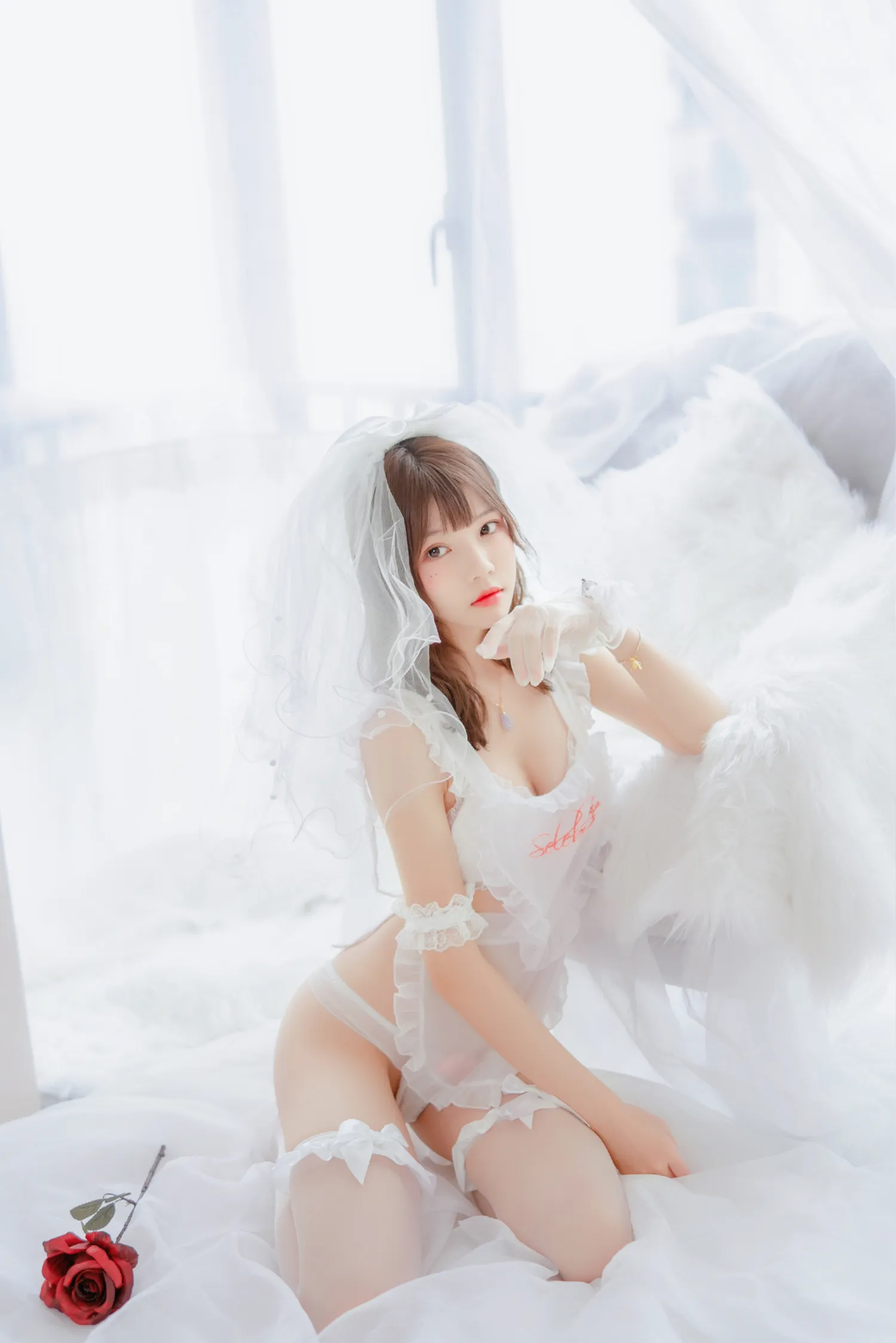 桜桃喵 – NO.060 轻纱 下 NO.0000
