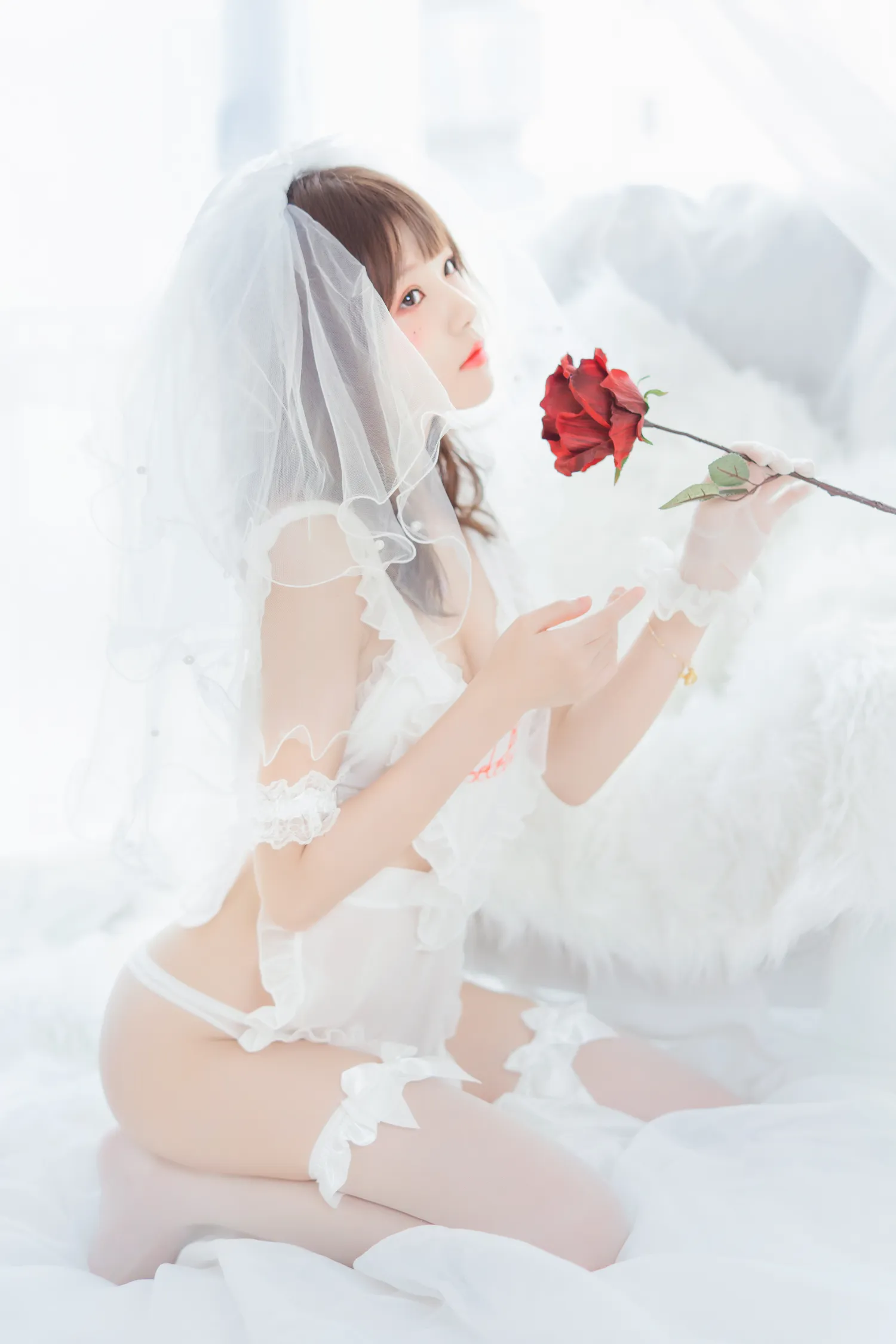 桜桃喵 – NO.060 轻纱 下 NO.0000