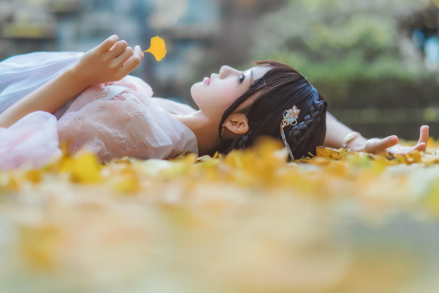 桜桃喵 – NO.099_004 银杏 NO.0000