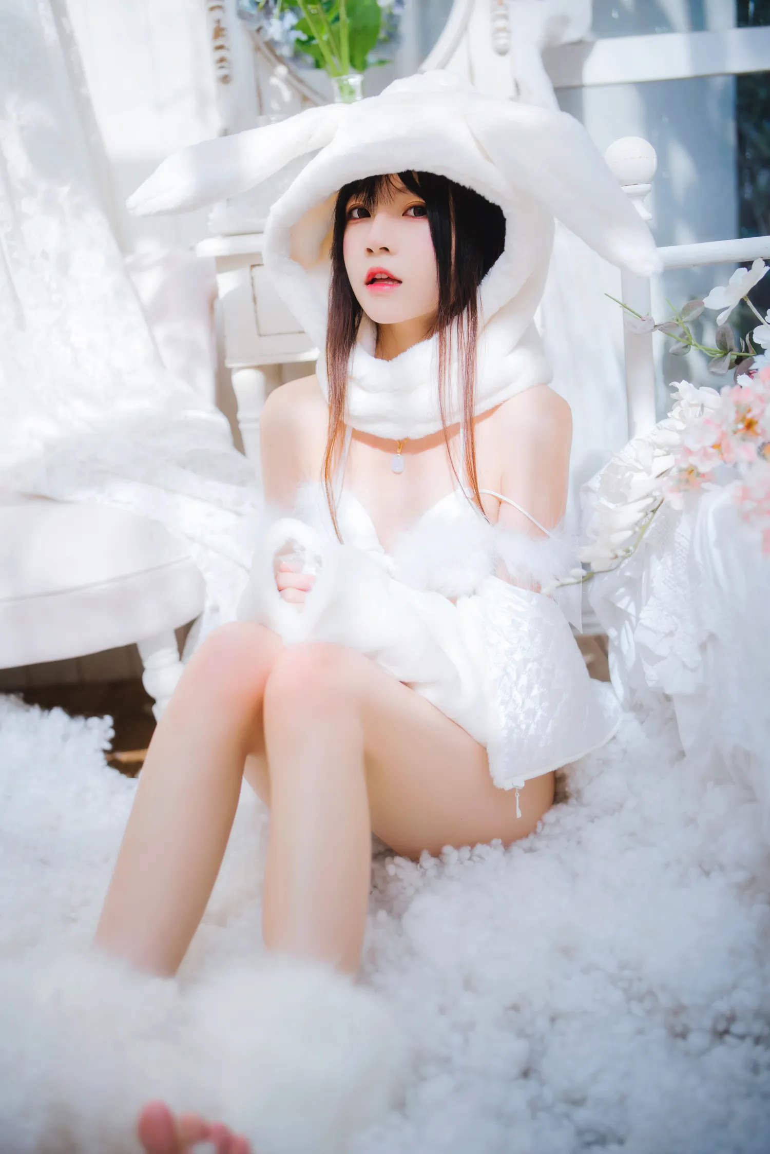 桜桃喵 – NO.138 小白兔 NO.0000