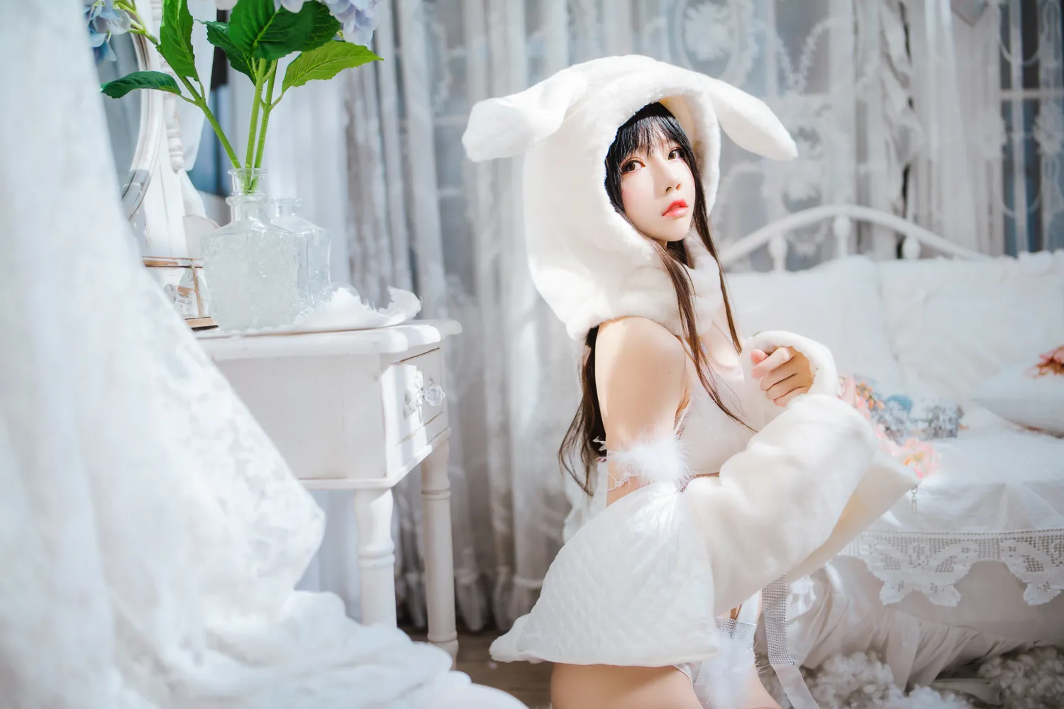 桜桃喵 – NO.138 小白兔 NO.0000