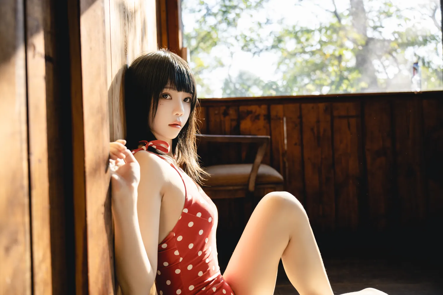 桜桃喵 – NO.147 红波点 NO.0000