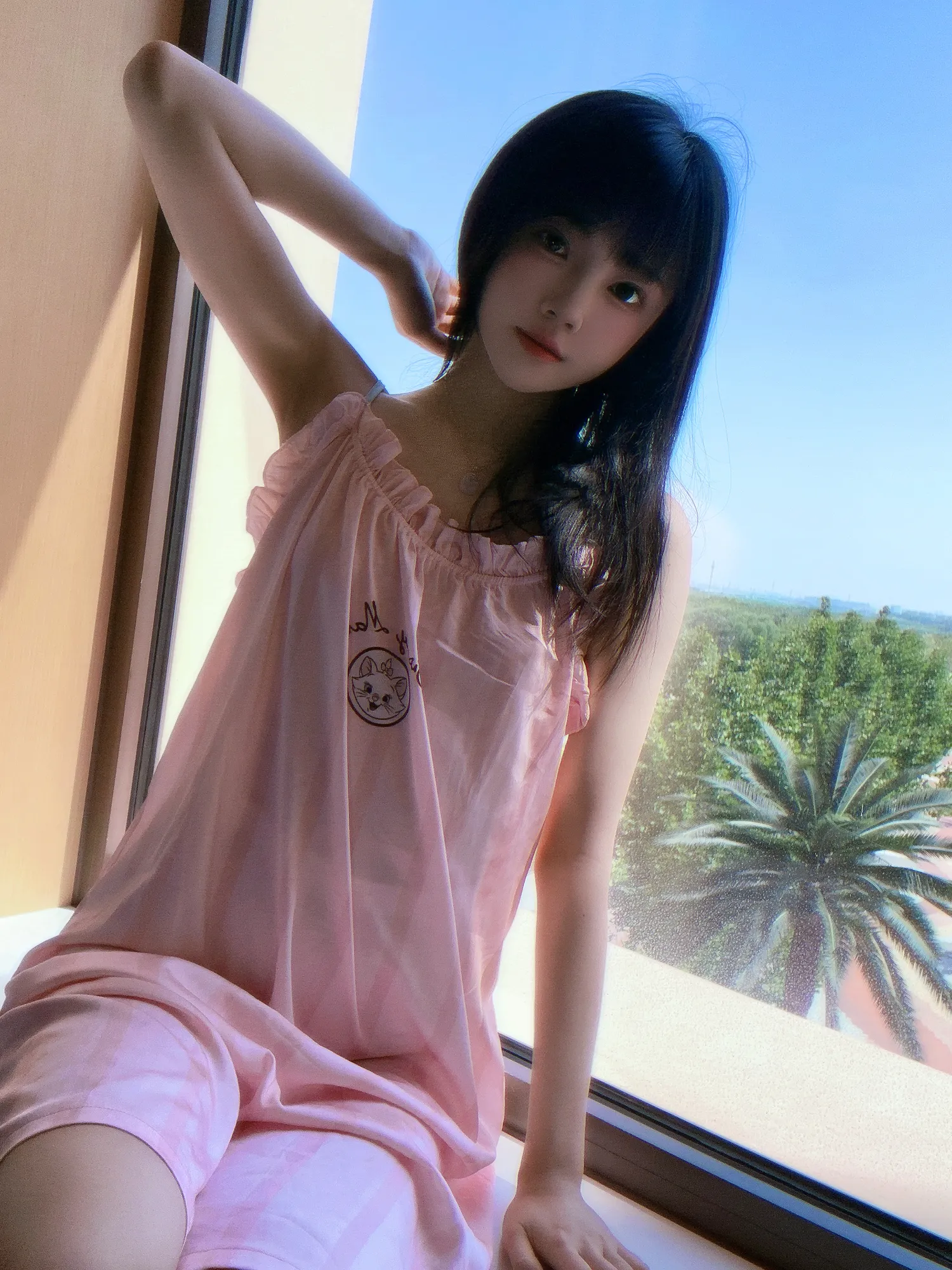 桜桃喵 – NO.158 粉猫猫 NO.0000