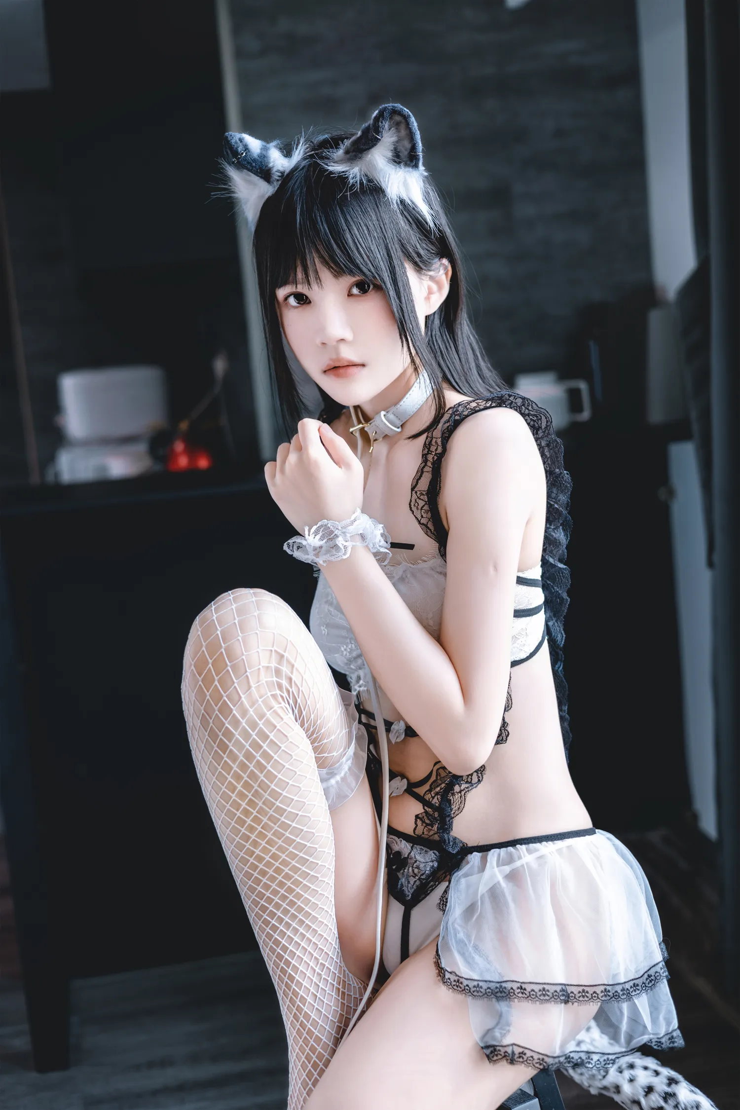 桜桃喵 – NO.162 拥豹 NO.0000