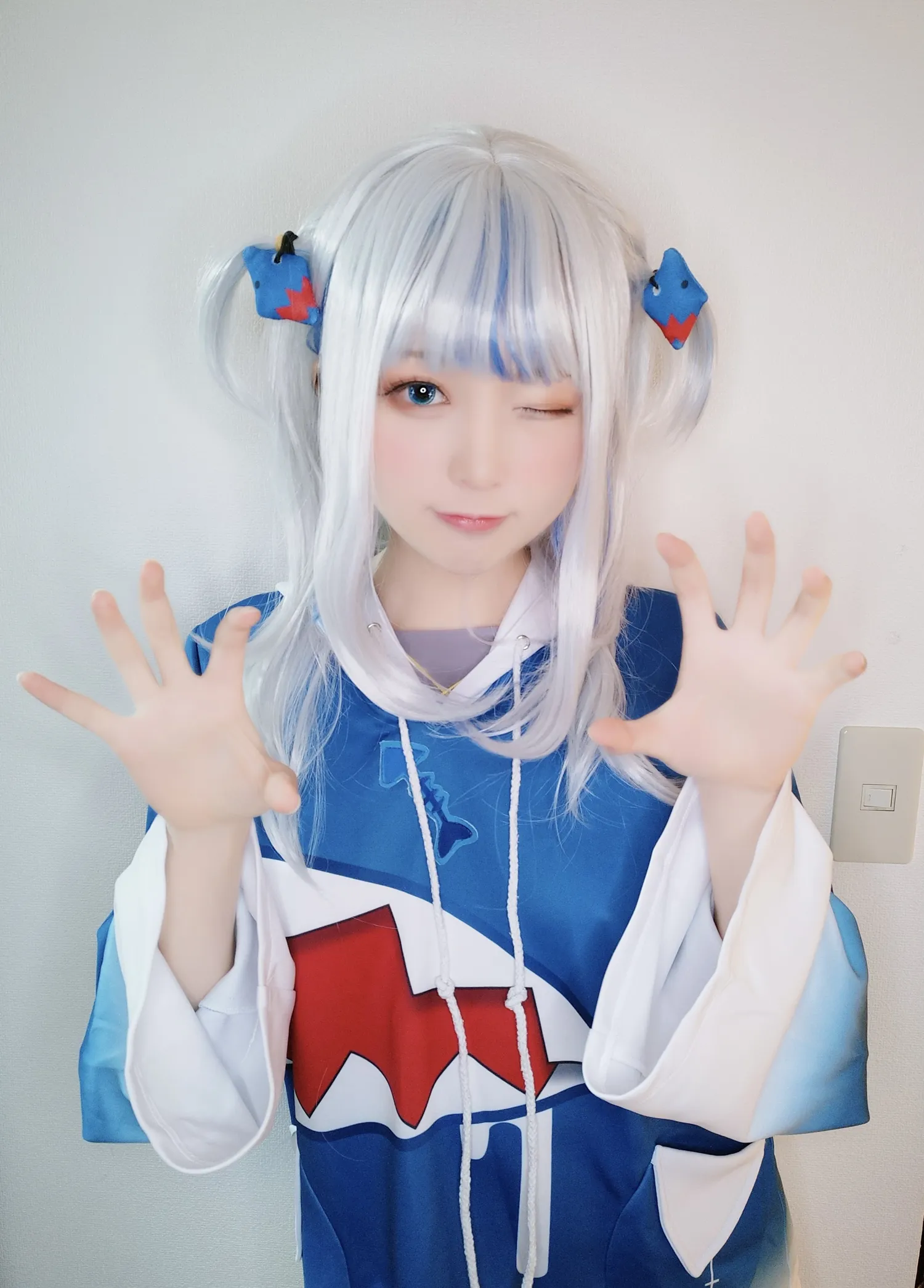 Yuki亭 NO.017 Gawer gura コスプレ NO.0000
