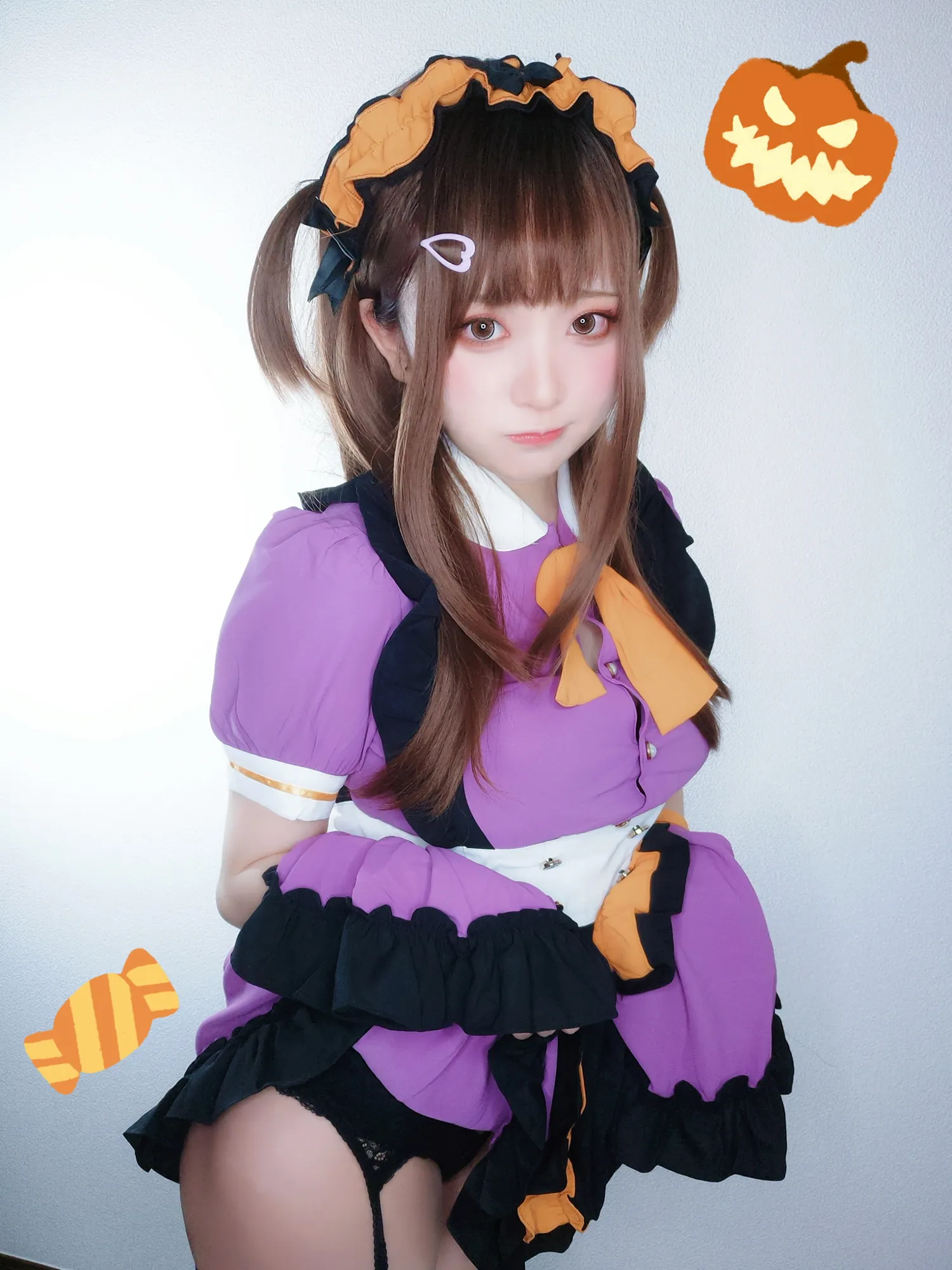 Yuki亭 NO.022  ハロウィンメイドっ 自撮り NO.0000