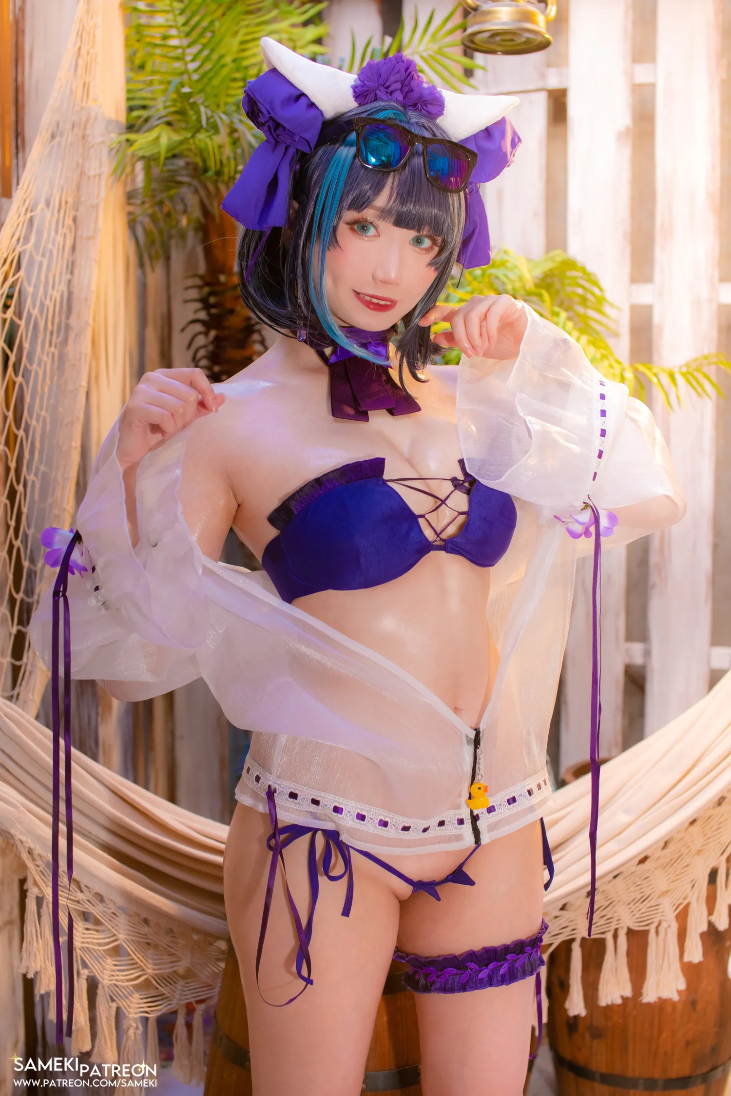 Sameki NO.002 柴郡 泳装 NO.0000