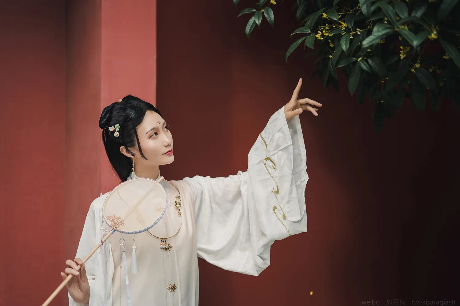 如月灰 NO.005 汉服 大慈寺外景 NO.0000