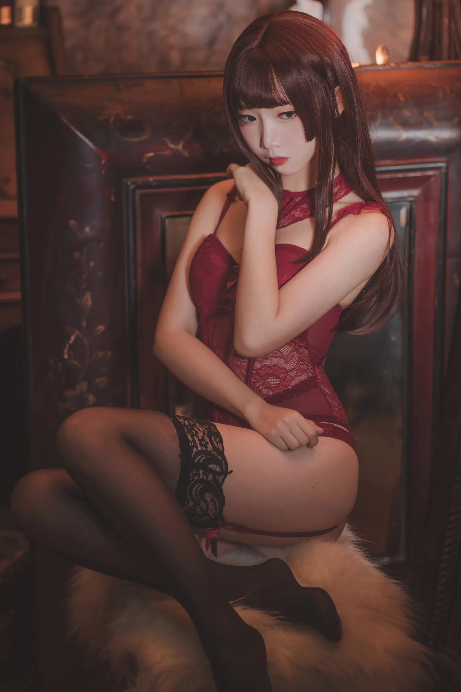面饼仙儿 NO.014 红色束衣 NO.0000
