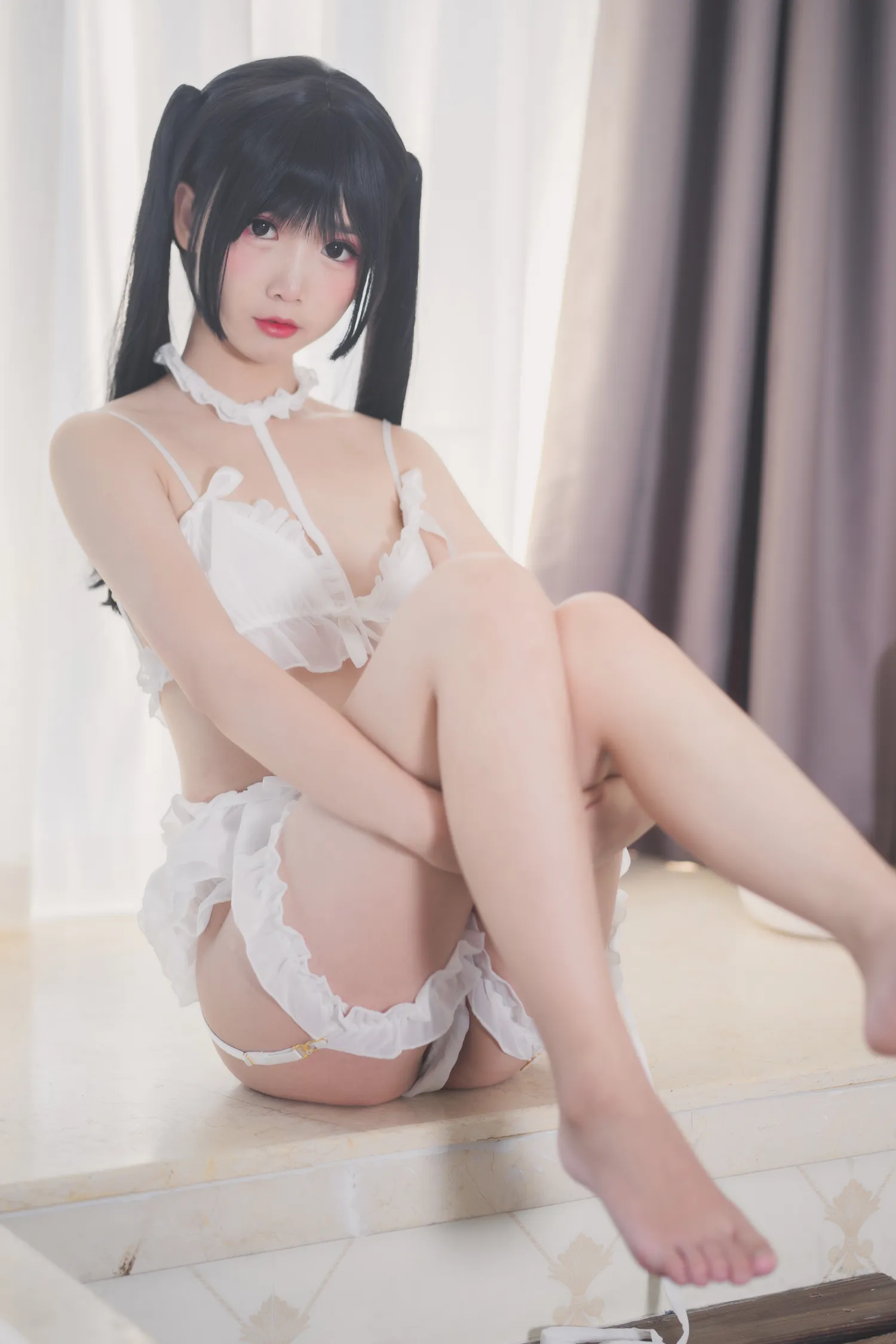 面饼仙儿 NO.015 脑内少女 白内衣 NO.0000