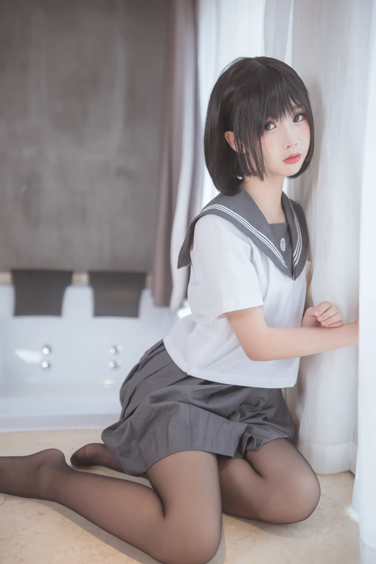 面饼仙儿 NO.016 脑内少女 黑丝JK NO.0000